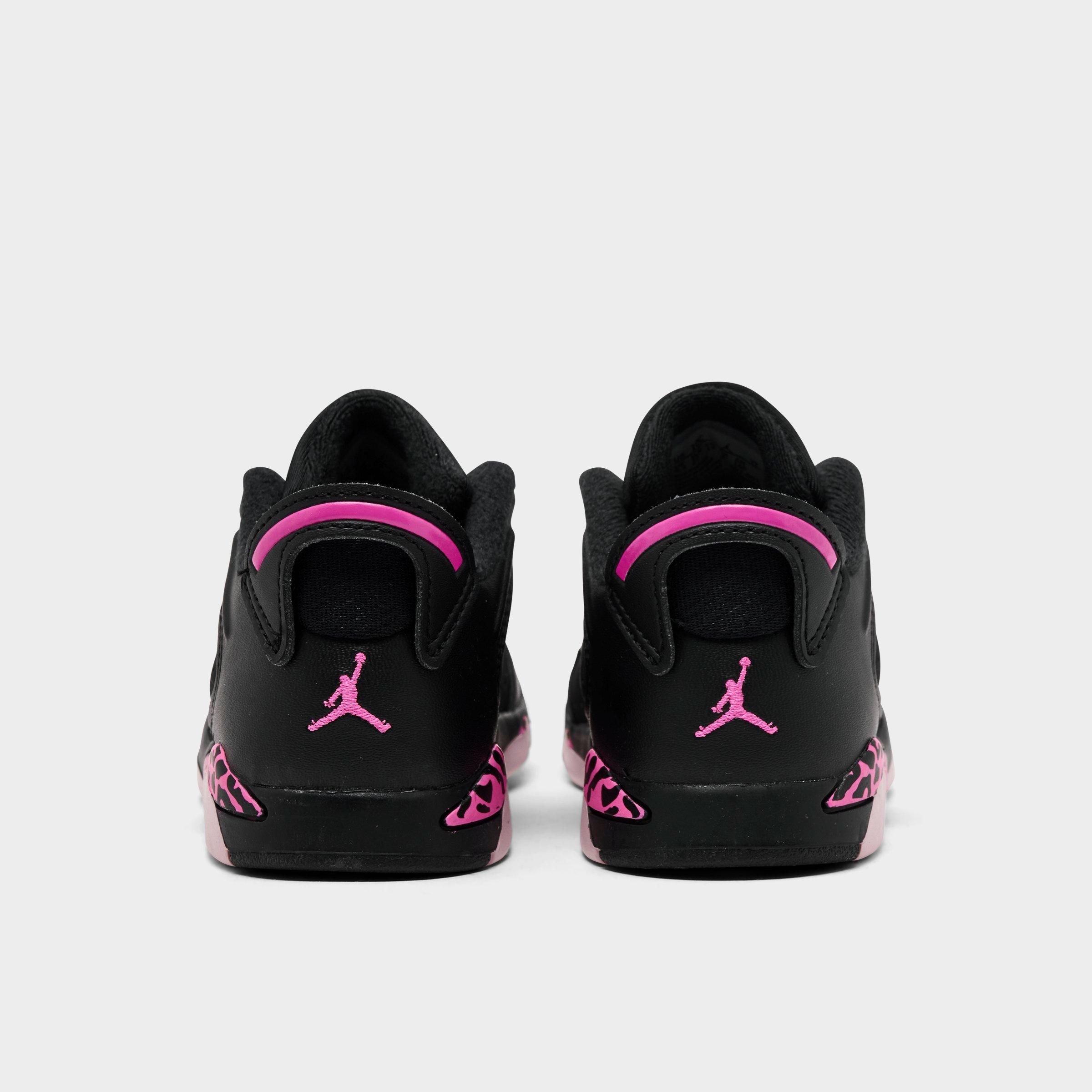 Kids' Toddler Air Jordan Retro 6 Low Basketball Shoes