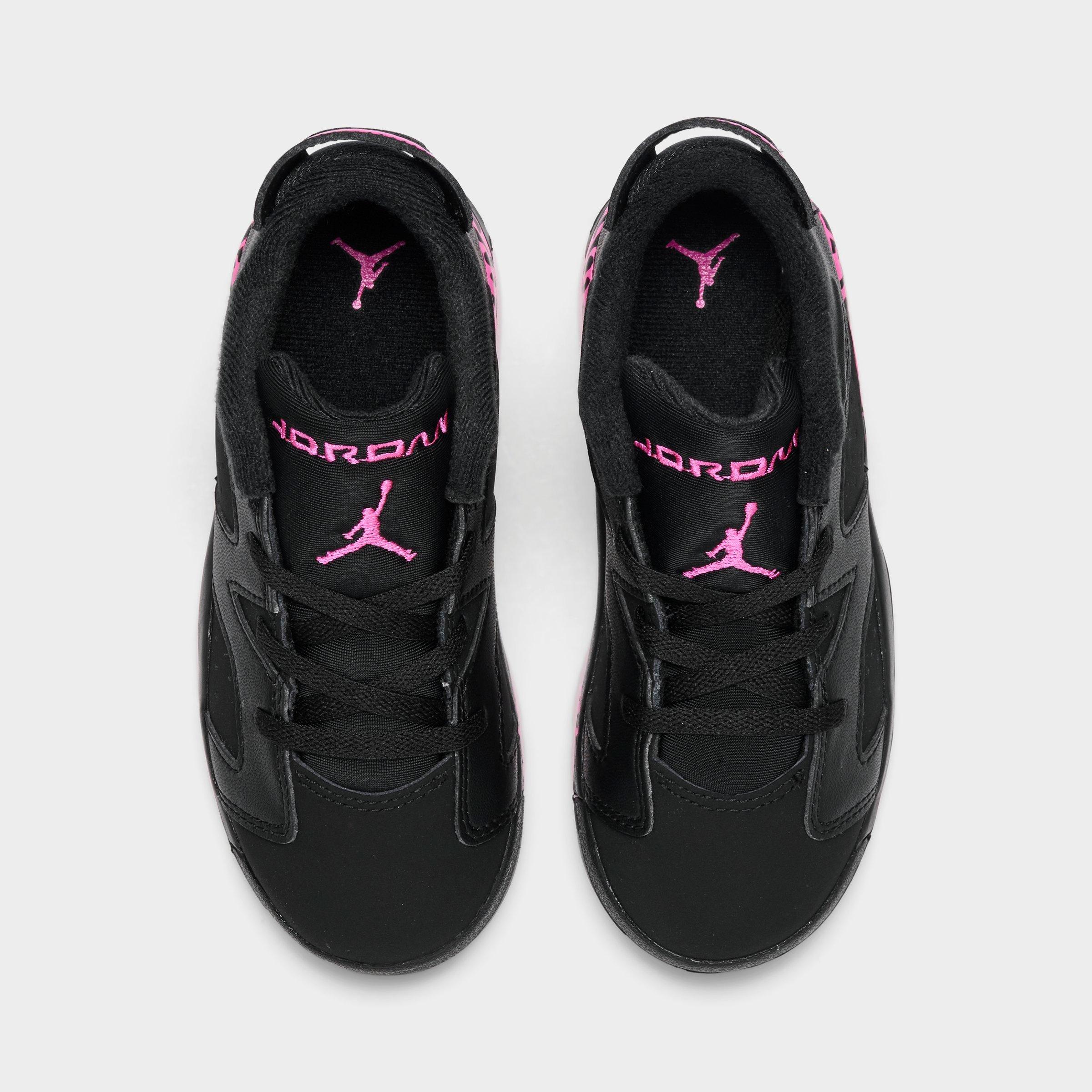 Kids' Toddler Air Jordan Retro 6 Low Basketball Shoes