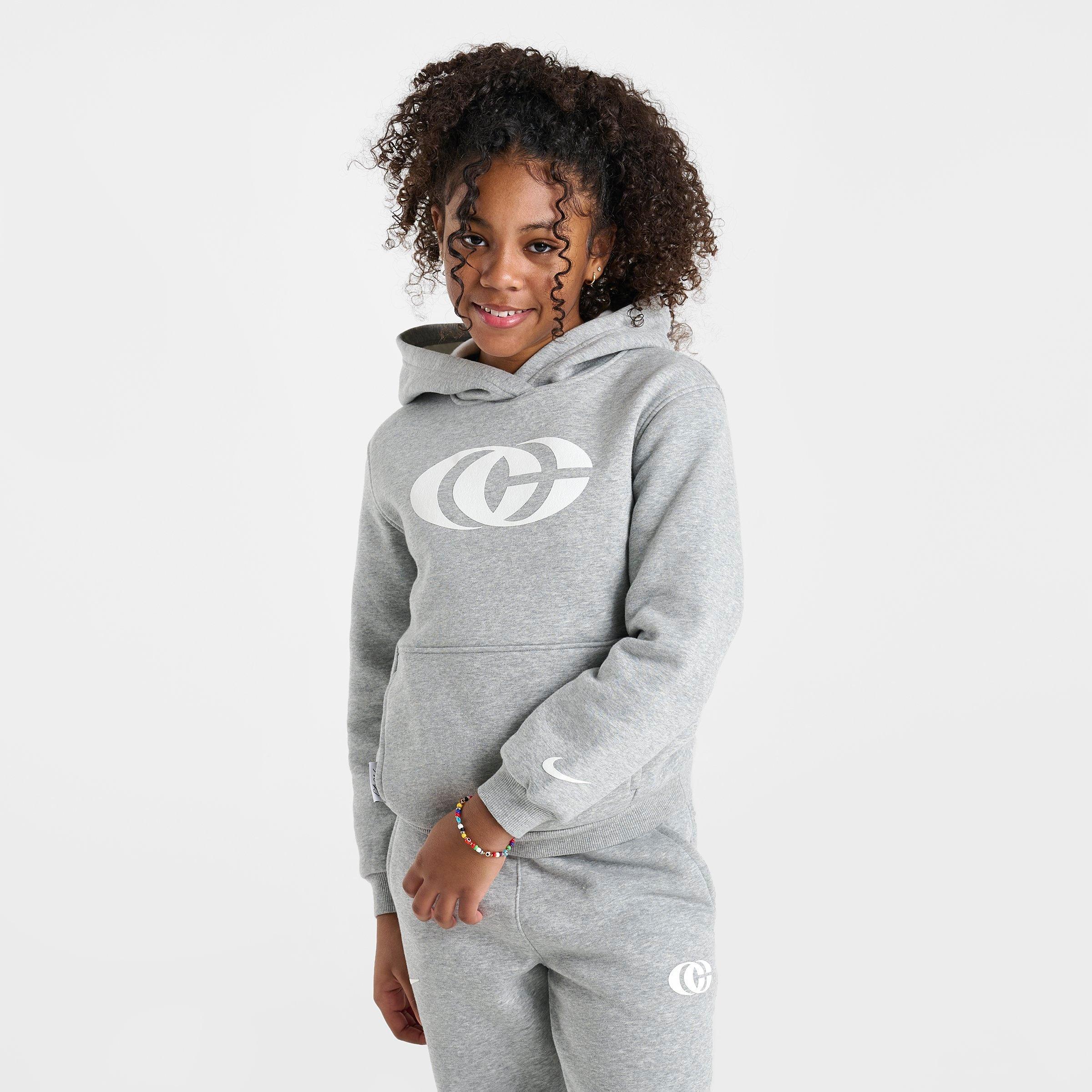 Big Kids' Nike x Caitlin Clark Essential Fleece Pullover Hoodie