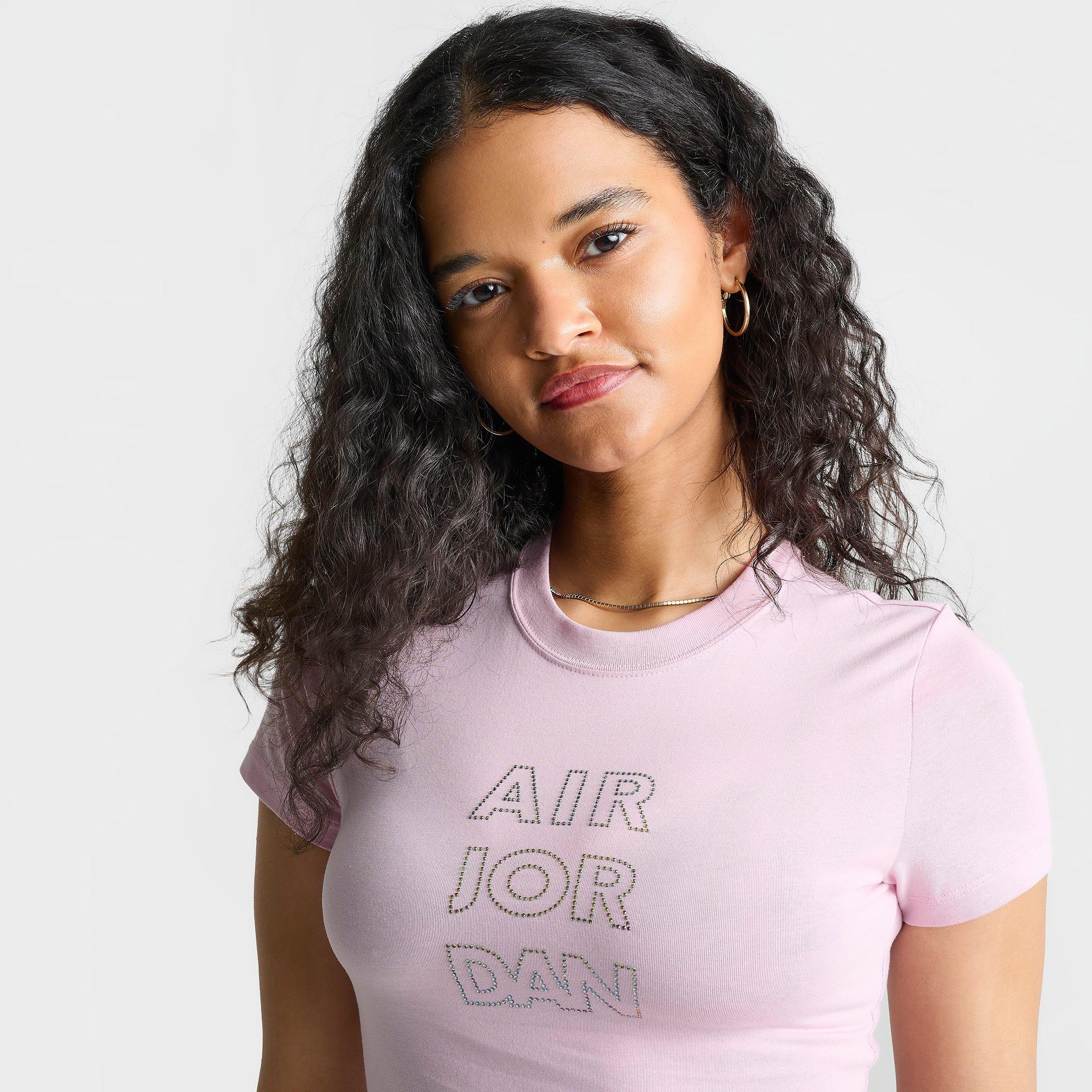 Women's Jordan Brooklyn Rhinestone Graphic T-Shirt