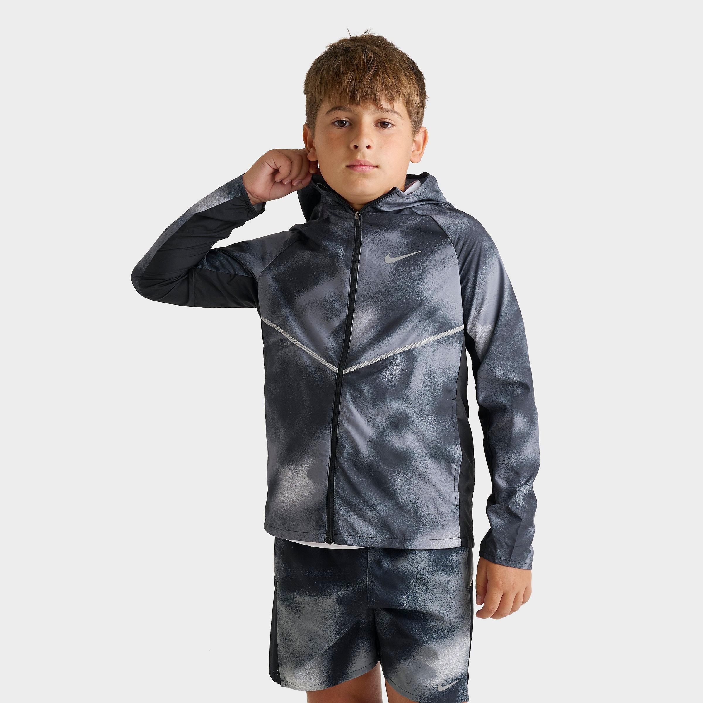 Big Kids' Nike Miler Full-Zip Training Jacket