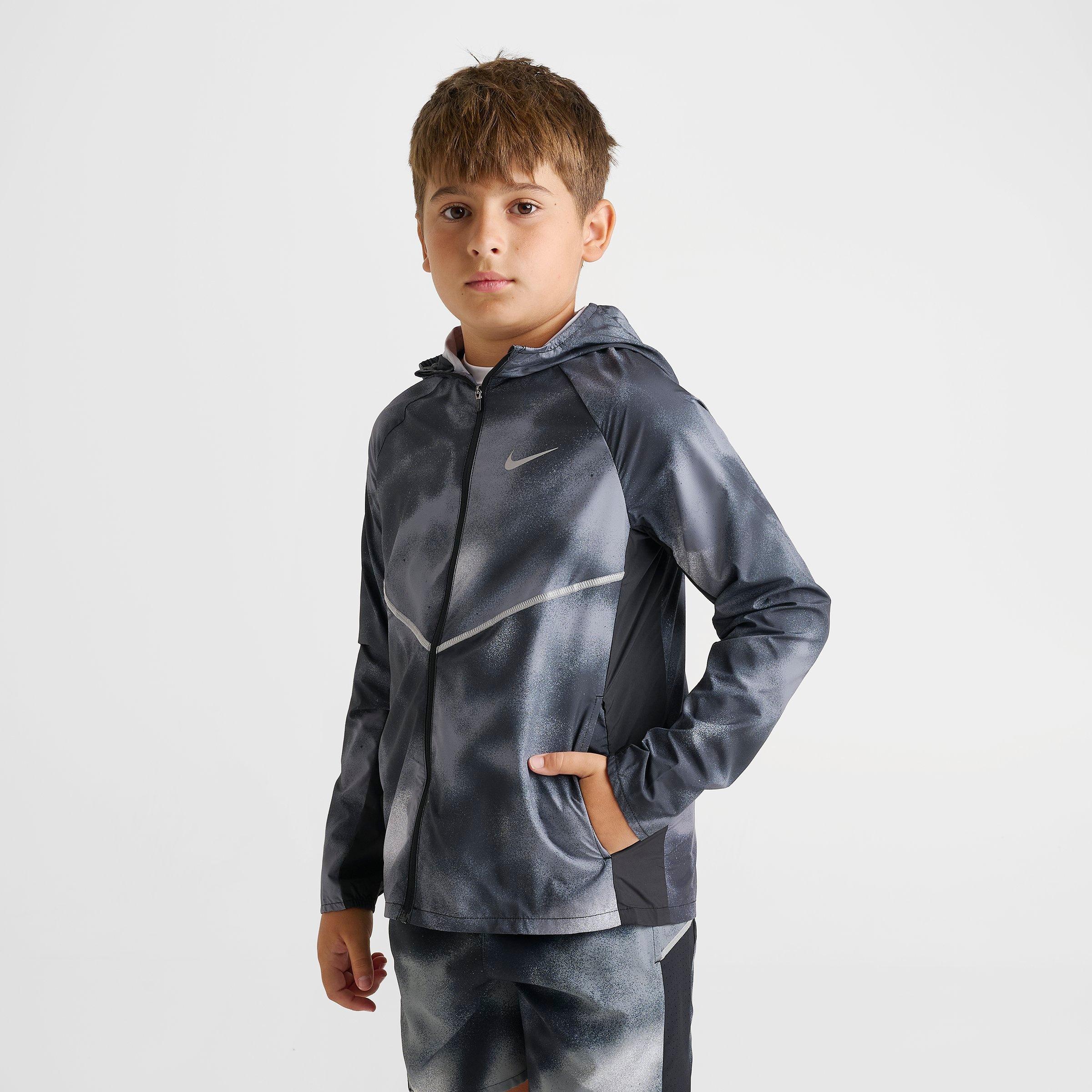 Big Kids' Nike Miler Full-Zip Training Jacket