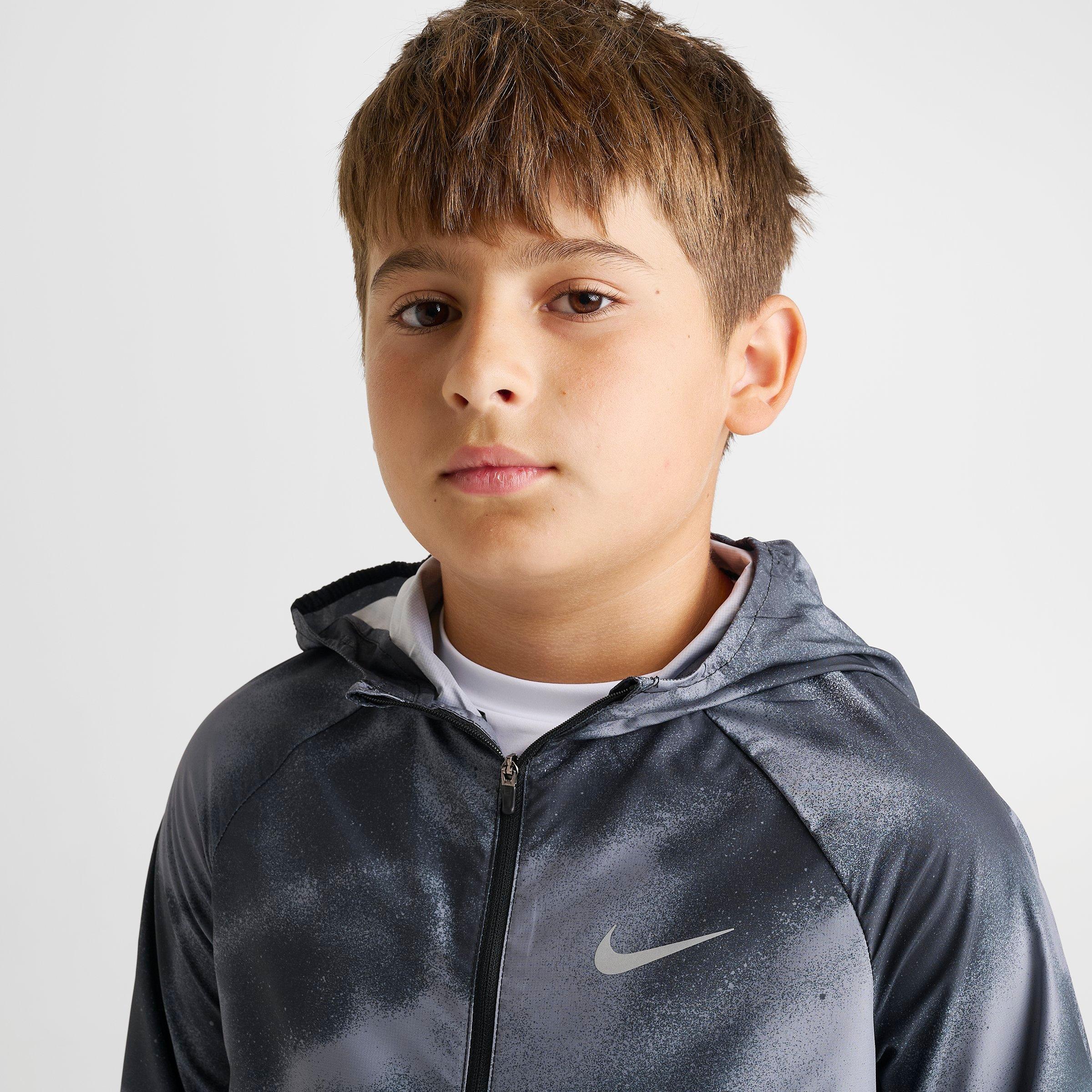 Big Kids' Nike Miler Full-Zip Training Jacket