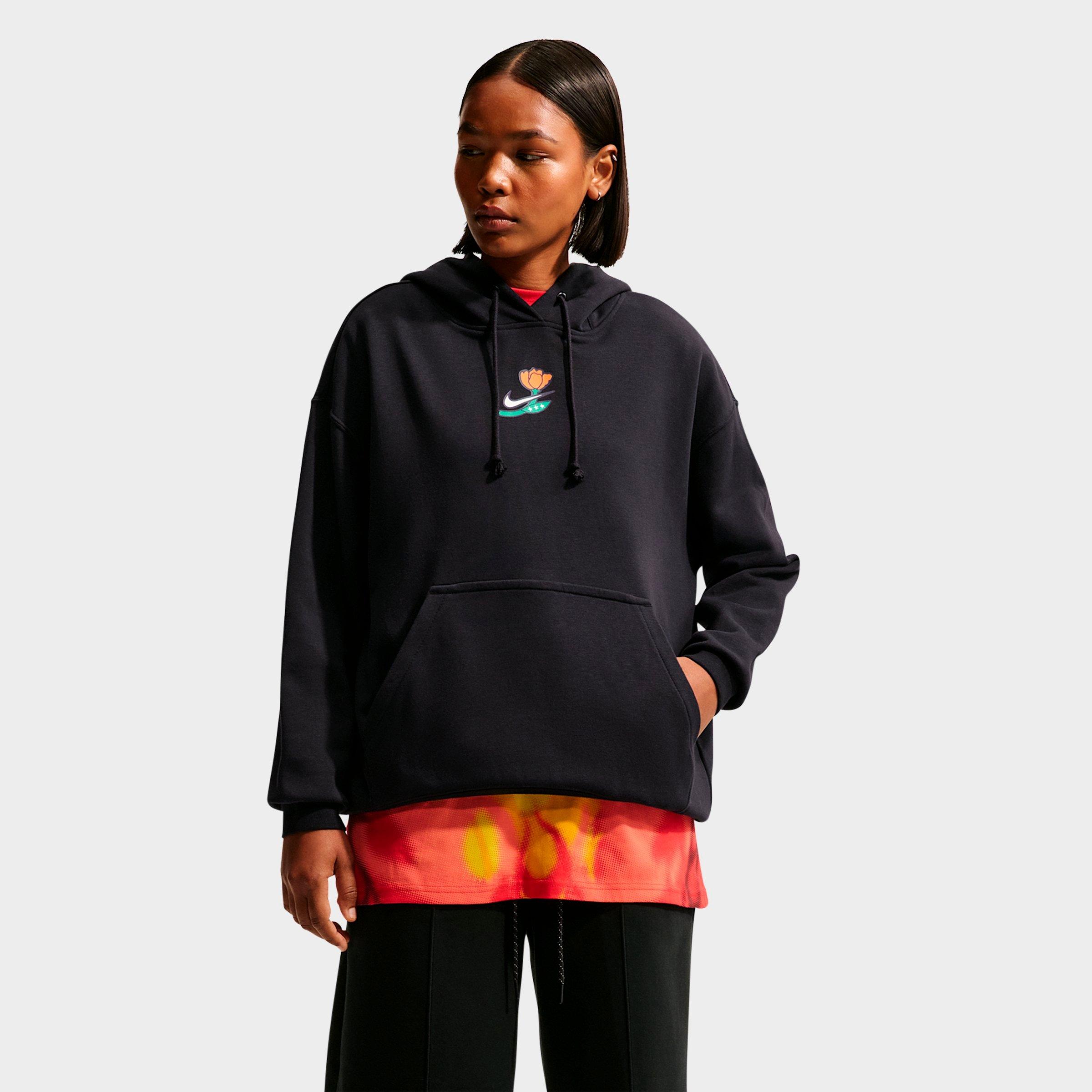 Women's Nike Phoenix Fleece Oversized Pullover Basketball Hoodie