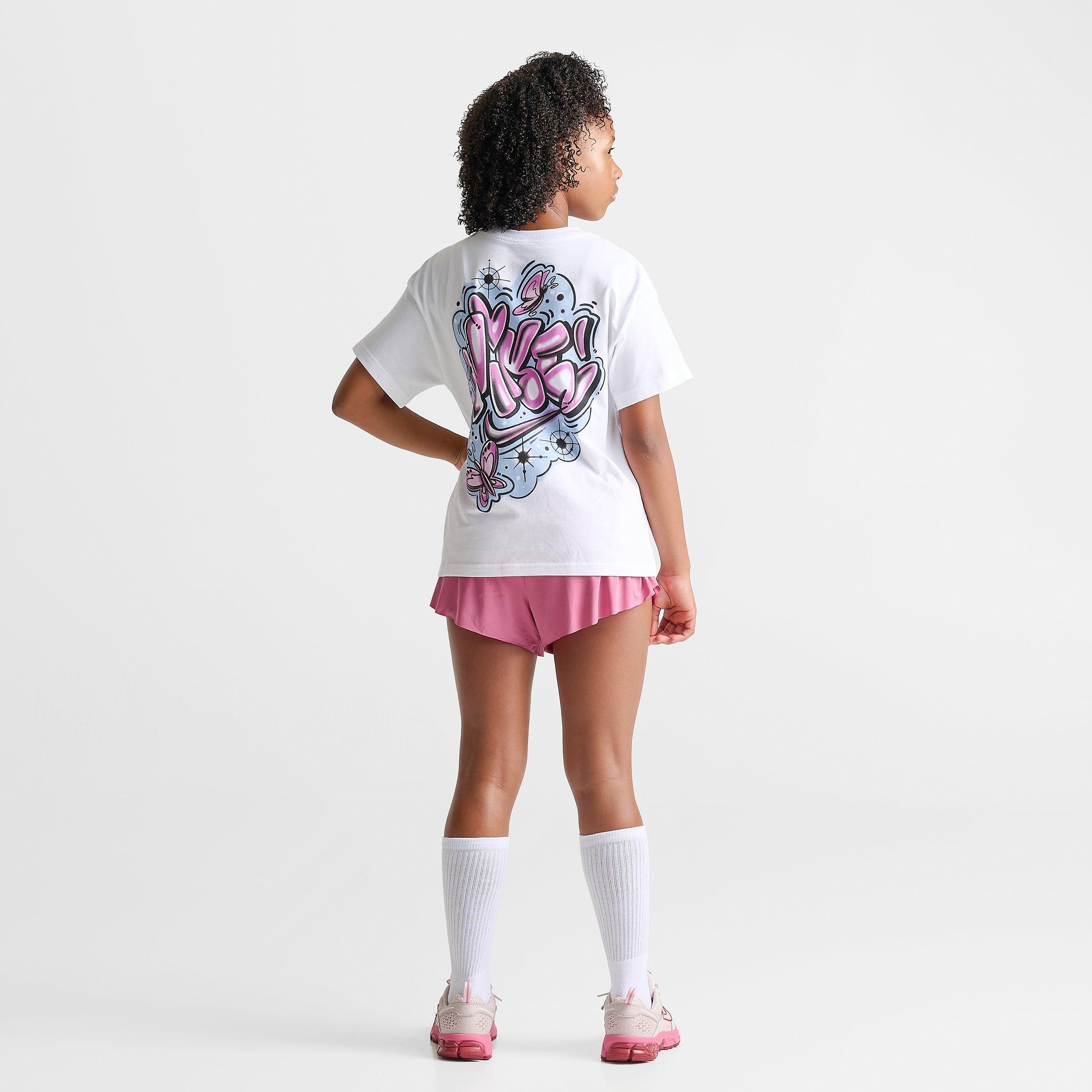 Girls' Big Kids' Nike Sportswear Doodle T-Shirt