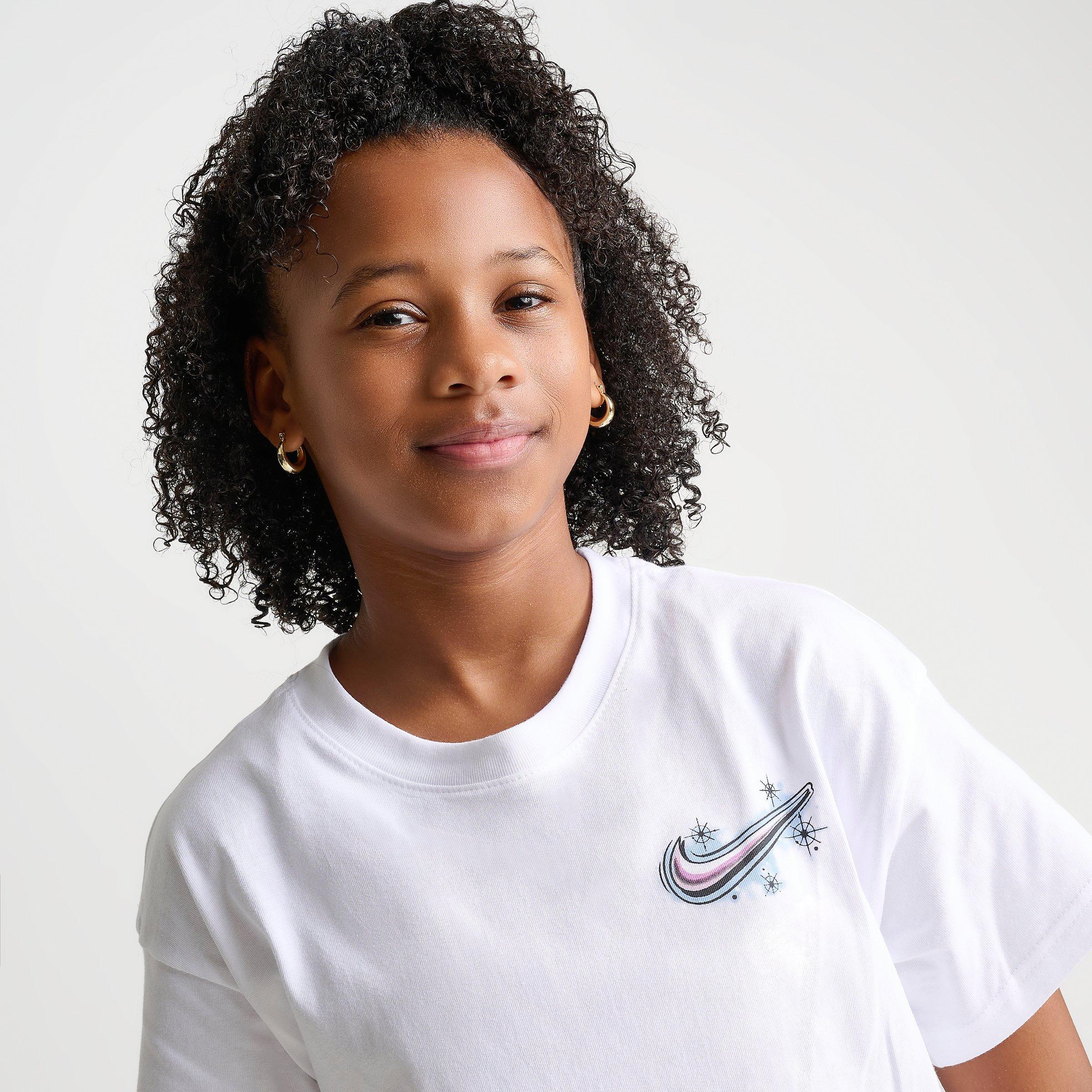 Girls' Big Kids' Nike Sportswear Doodle T-Shirt