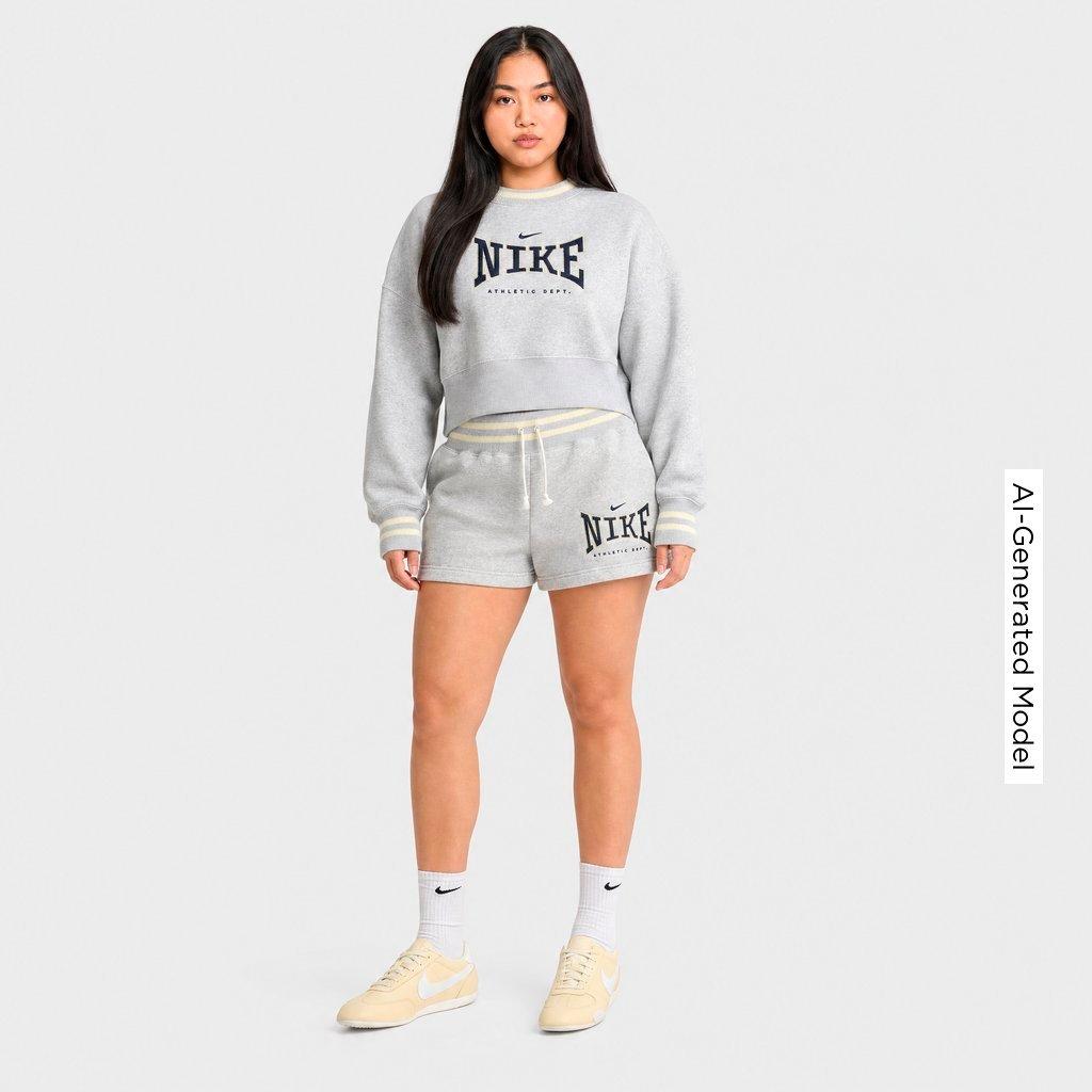 Women's Nike Phoenix Oversized Crewneck Sweatshirt