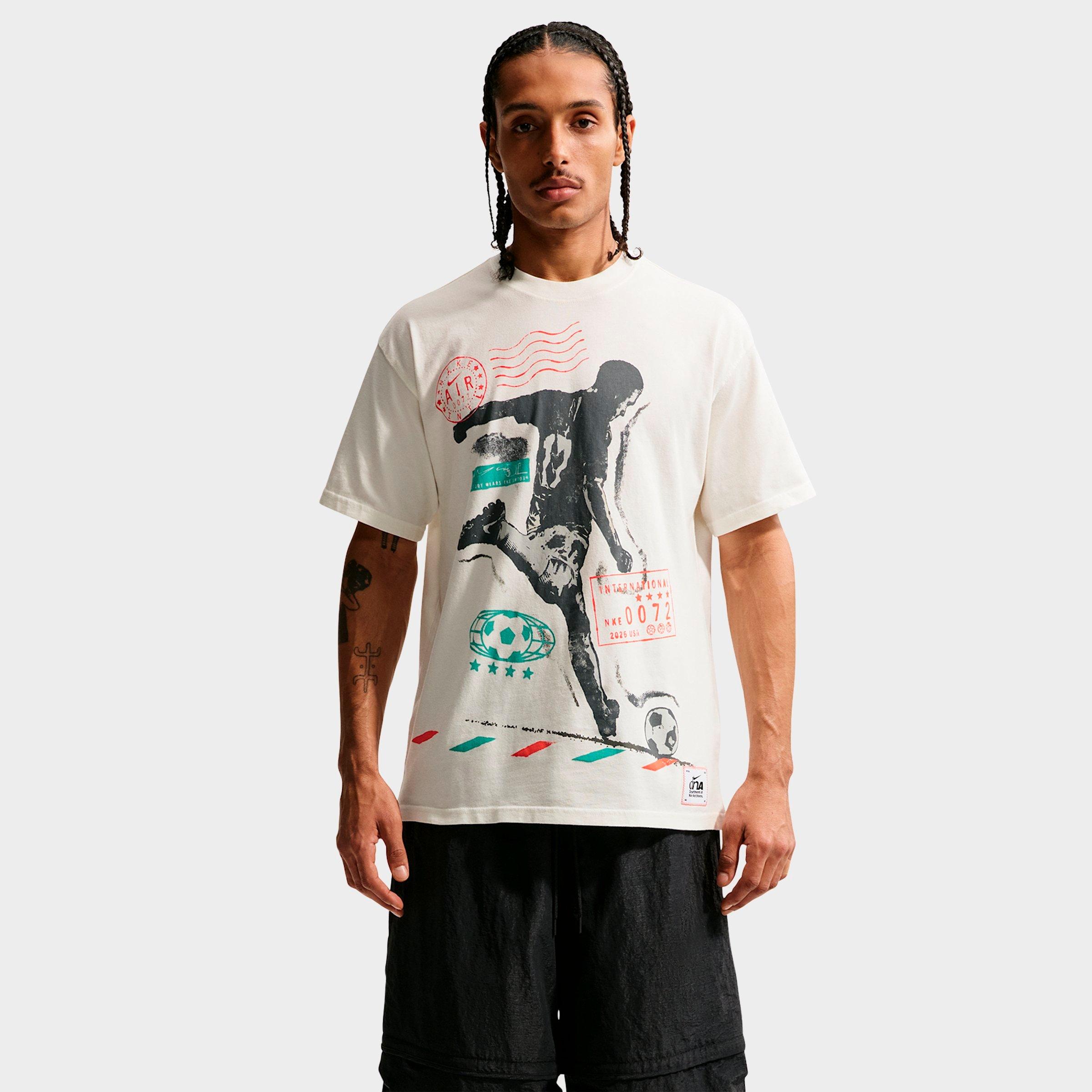 Men's Nike Sportswear Passport Stamp Graphic T-Shirt | JD Sports