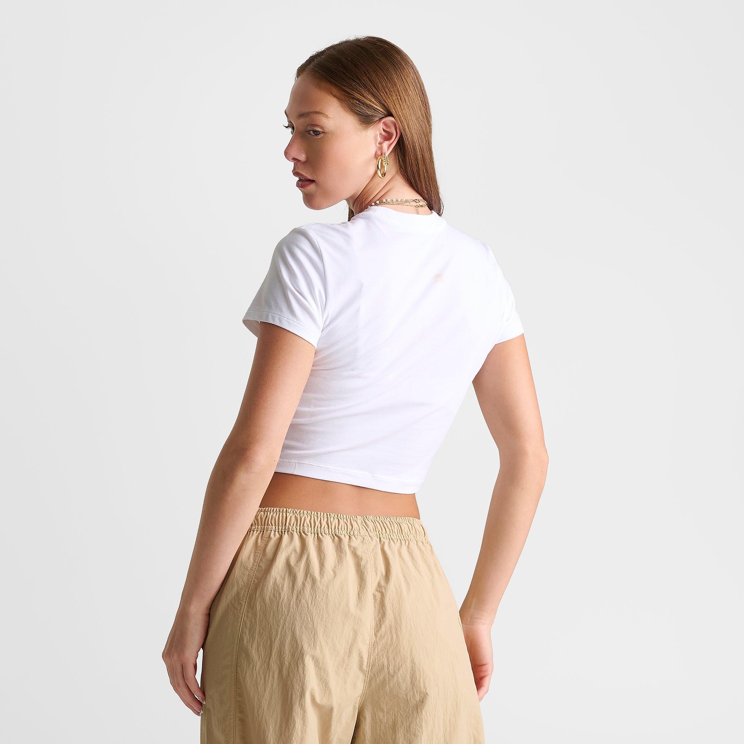 Women's Nike Sportswear Chill Knit Athletics Dept. Slim Cropped T-Shirt