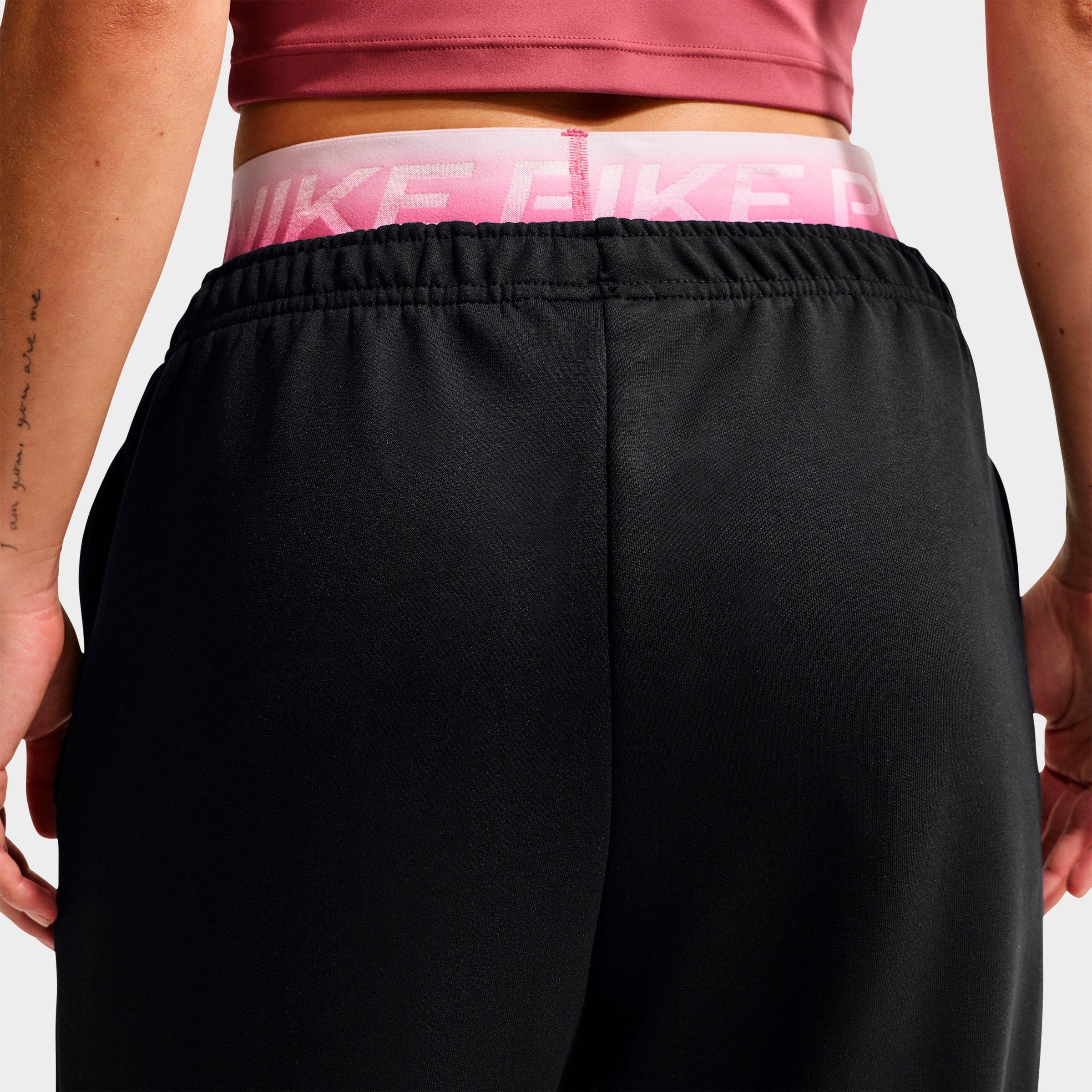 Women's Nike Studio Fleece Sport Dri-FIT Mid-Rise Open-Hem Pants