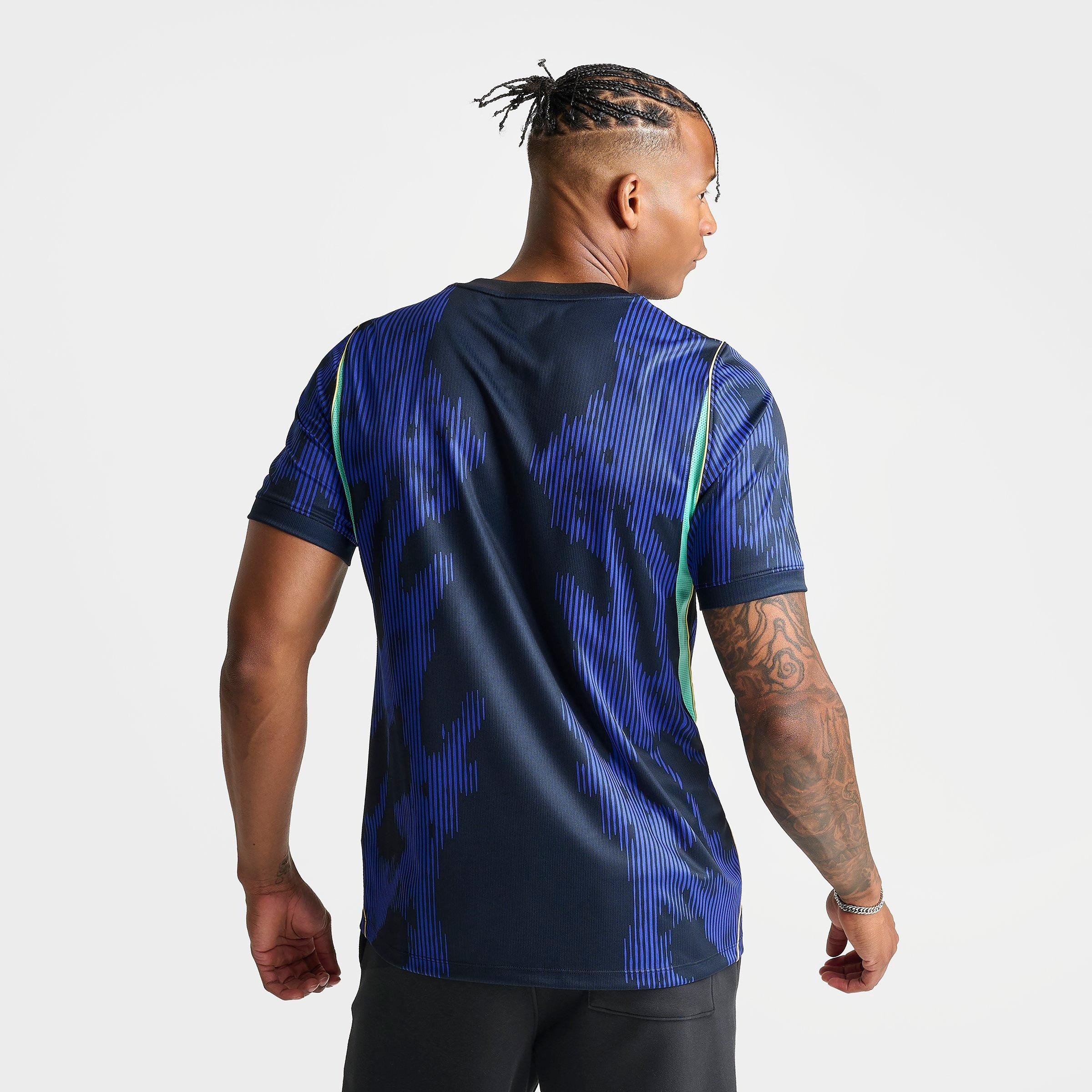 Men's Jordan Brazil 2026 Stadium Away Dri-FIT Replica Soccer Jersey