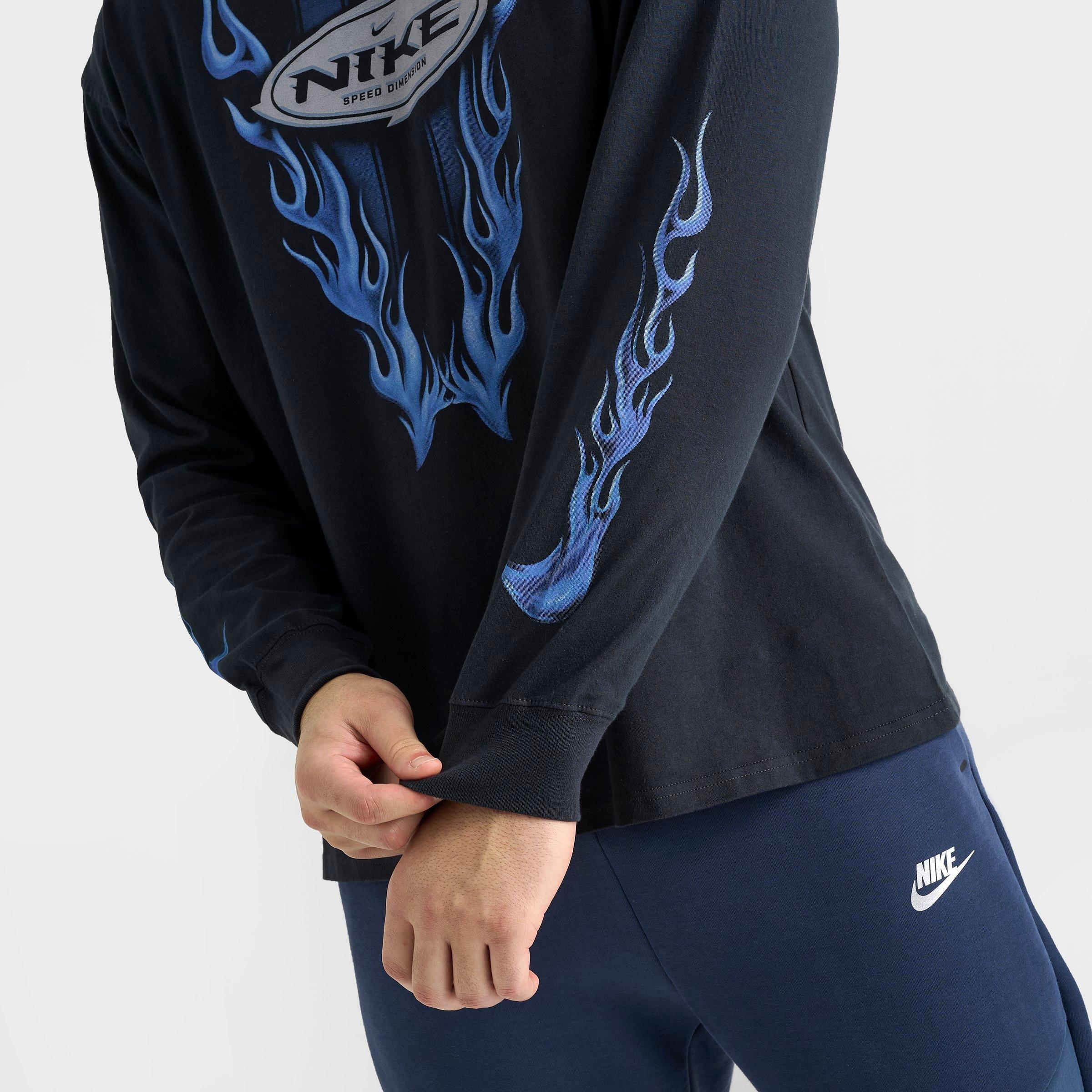 Men's Nike Sportswear Max 90 Heat Long-Sleeve T-Shirt