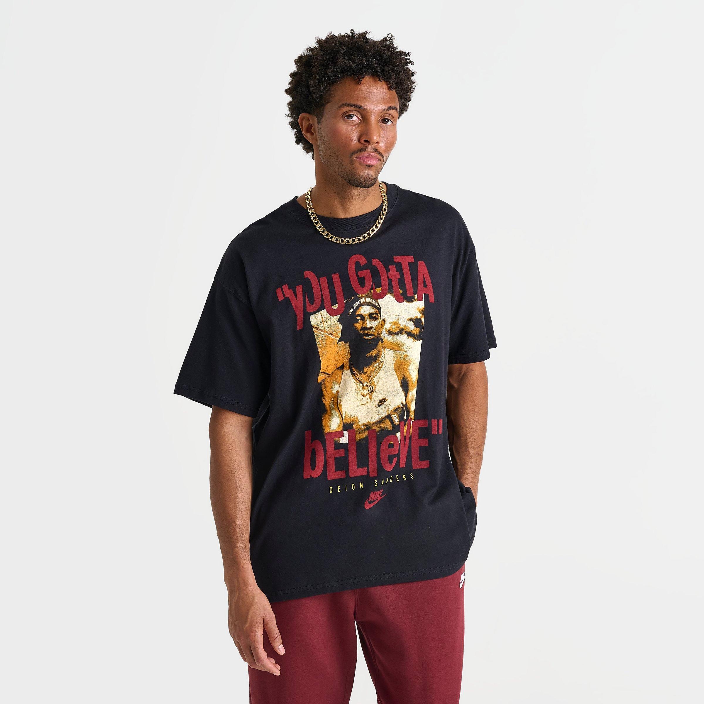 Men's Nike Sportswear Deion Sanders Believe Graphic T-Shirt