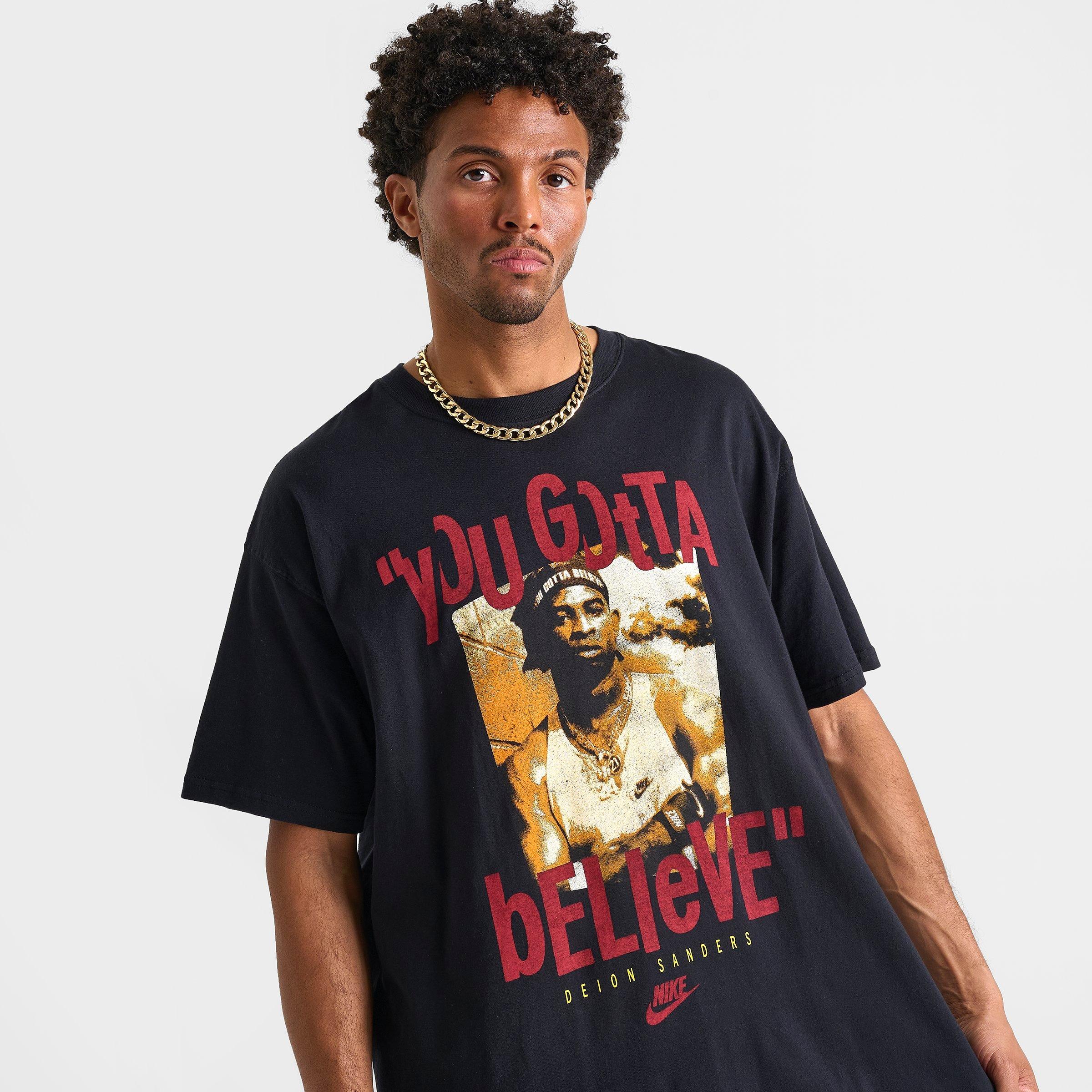Men's Nike Sportswear Deion Sanders Believe Graphic T-Shirt