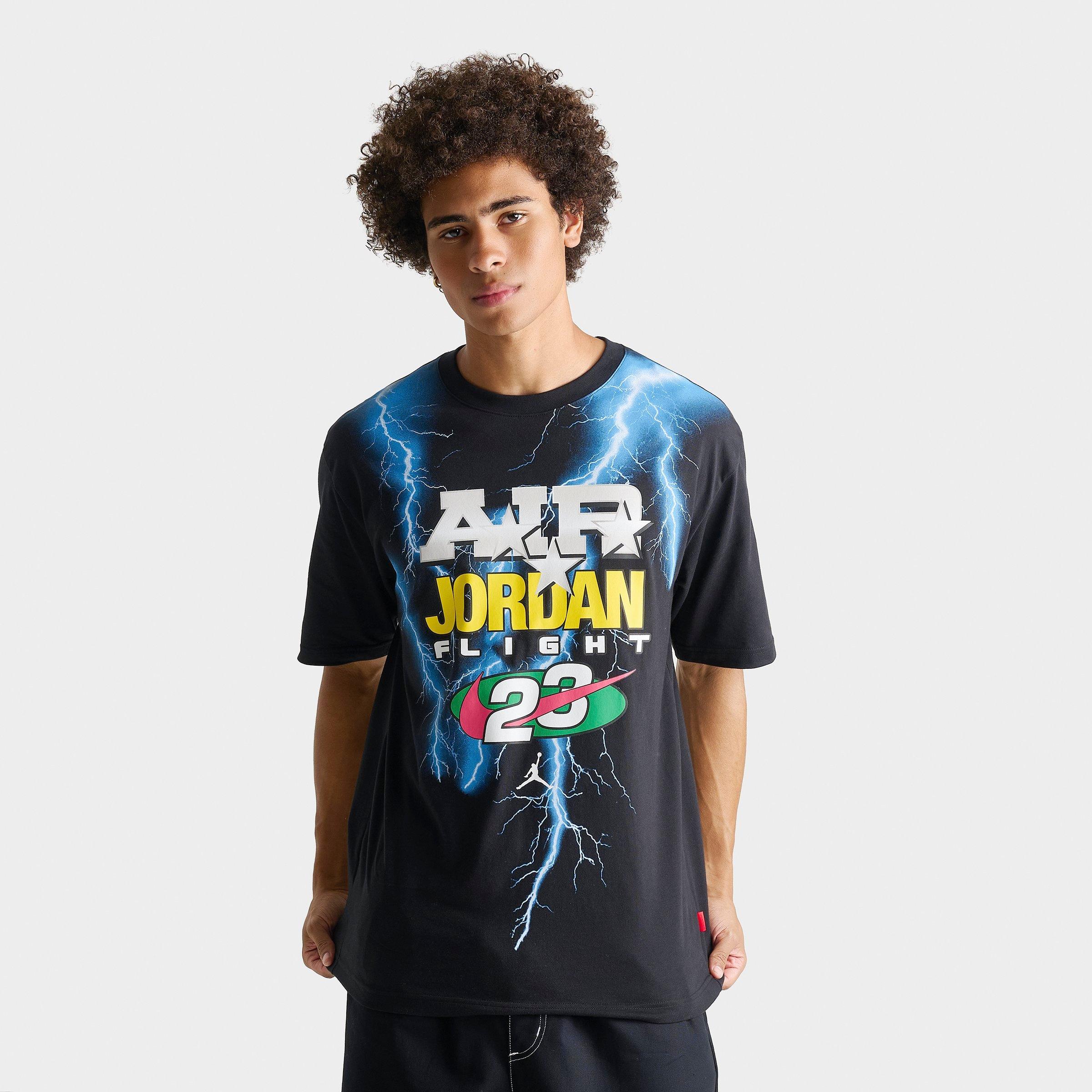 Men's Jordan Brooklyn Flight Lightning T-Shirt
