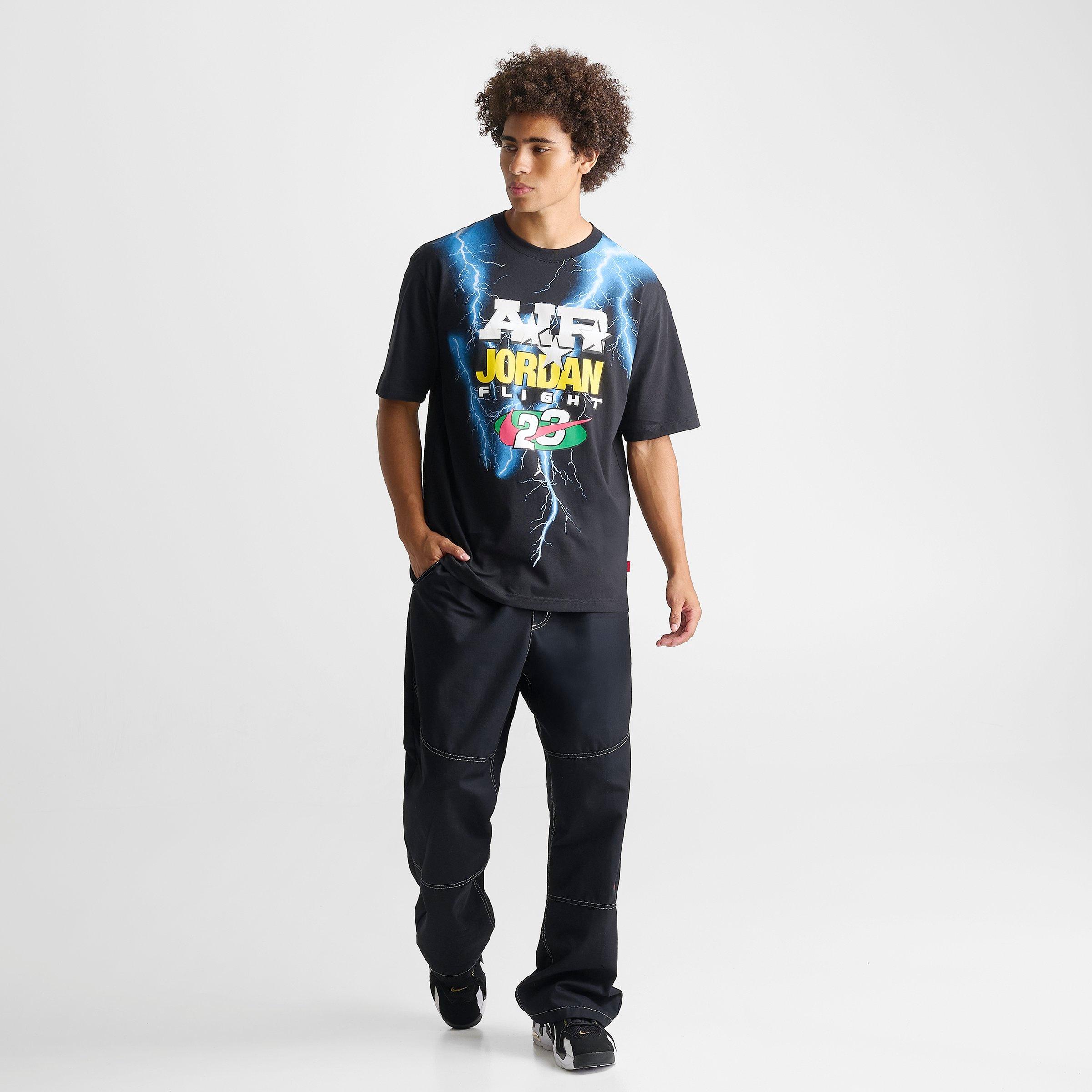 Men's Jordan Brooklyn Flight Lightning T-Shirt