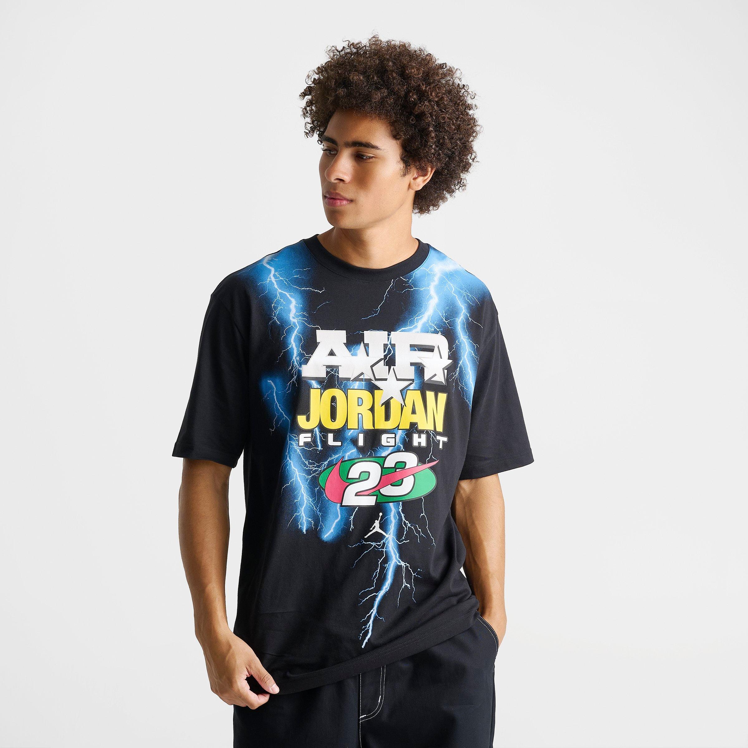 Men's Jordan Brooklyn Flight Lightning T-Shirt