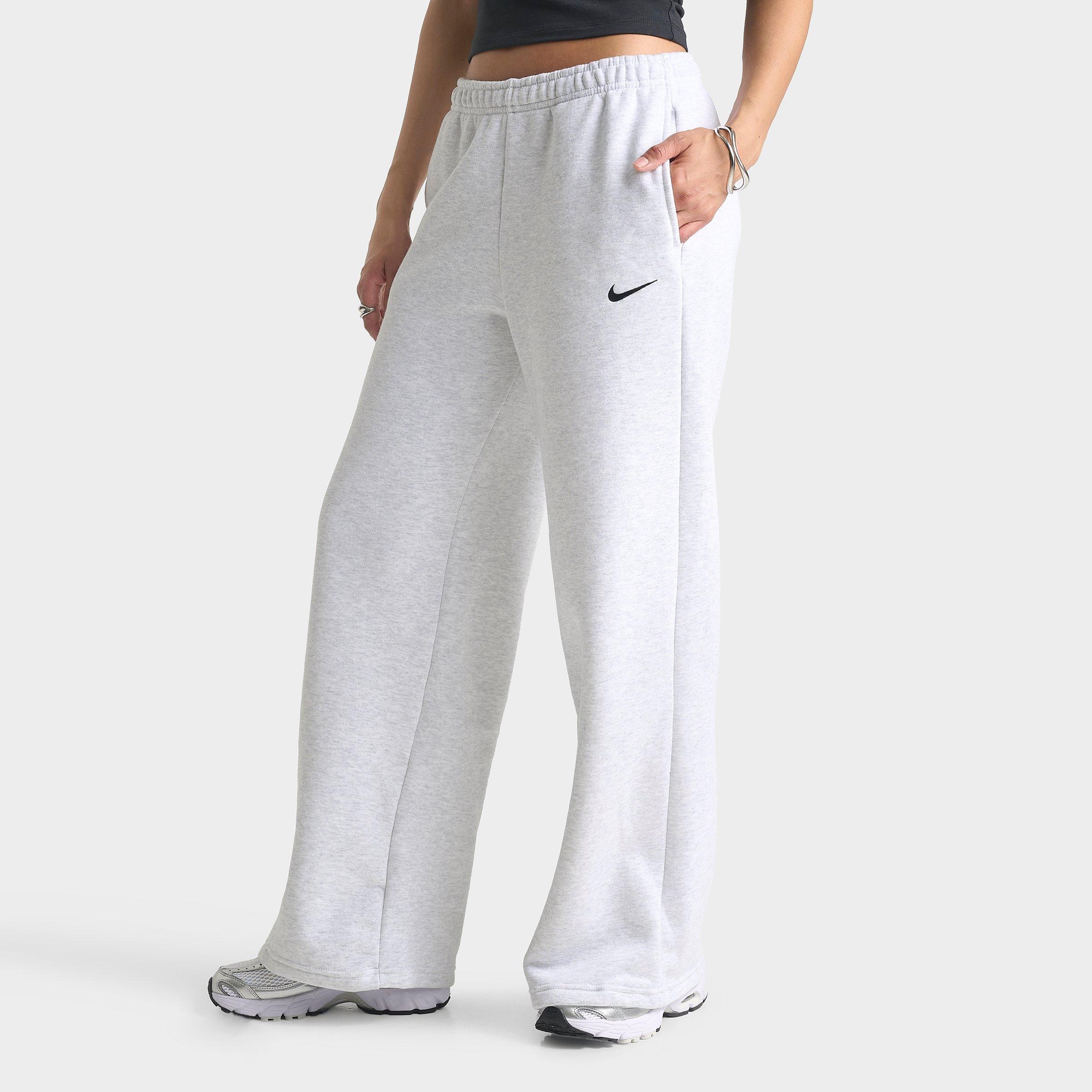 Women's Nike Studio Fleece Wide-Leg Pants