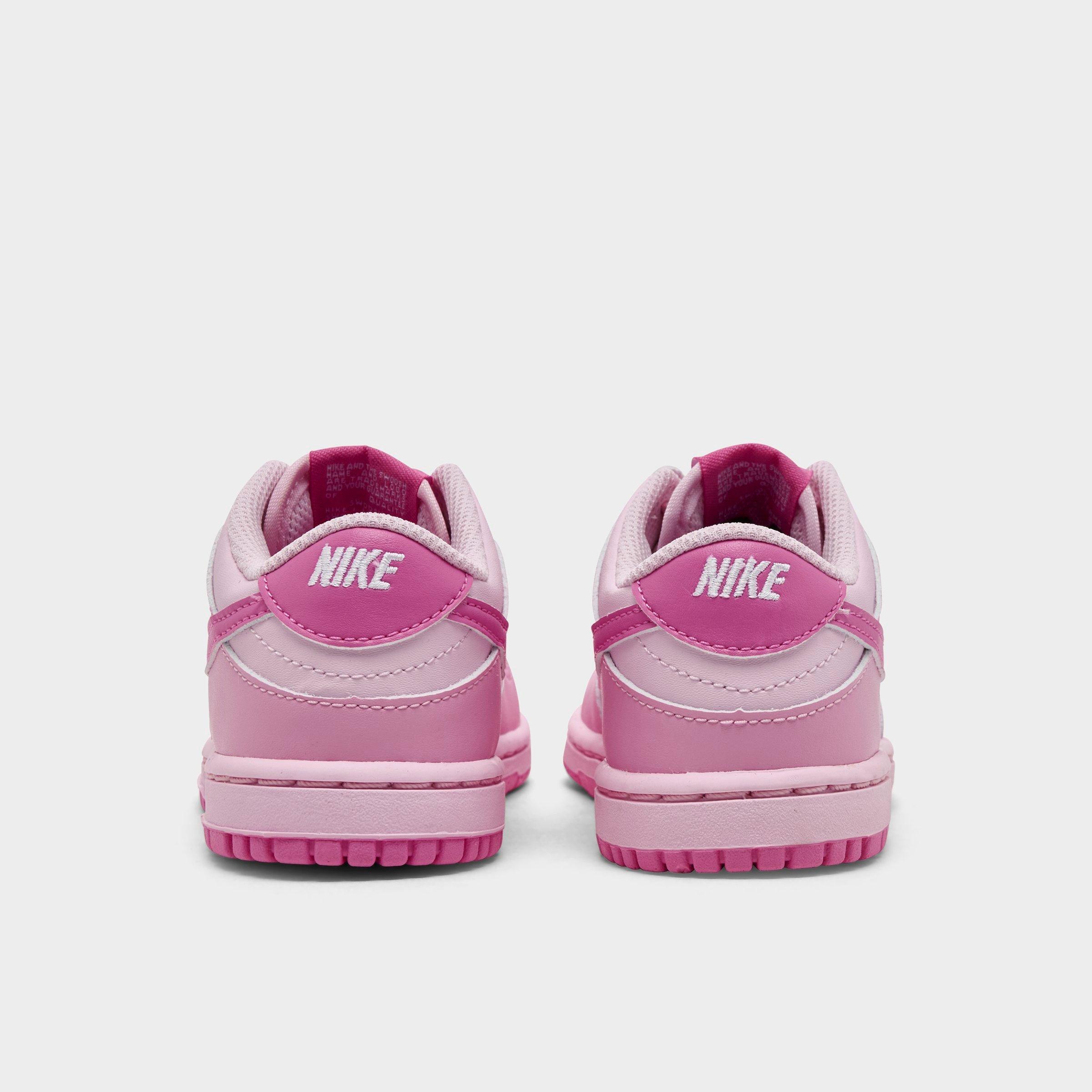 Girls' Toddler Nike Dunk Low Stretch Lace Casual Shoes