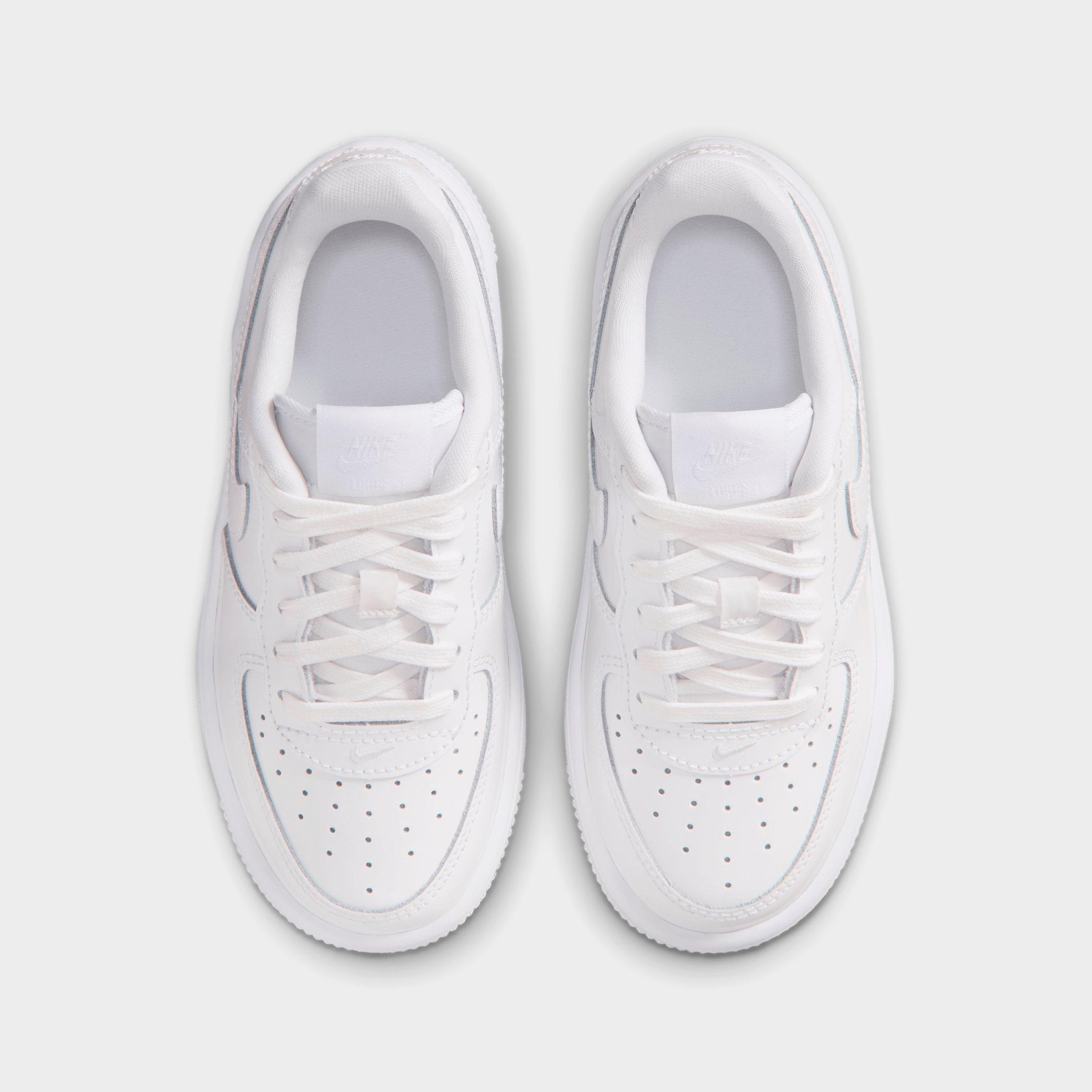 Little Kids' Nike Force 1 Low Patent Leather Casual Shoes