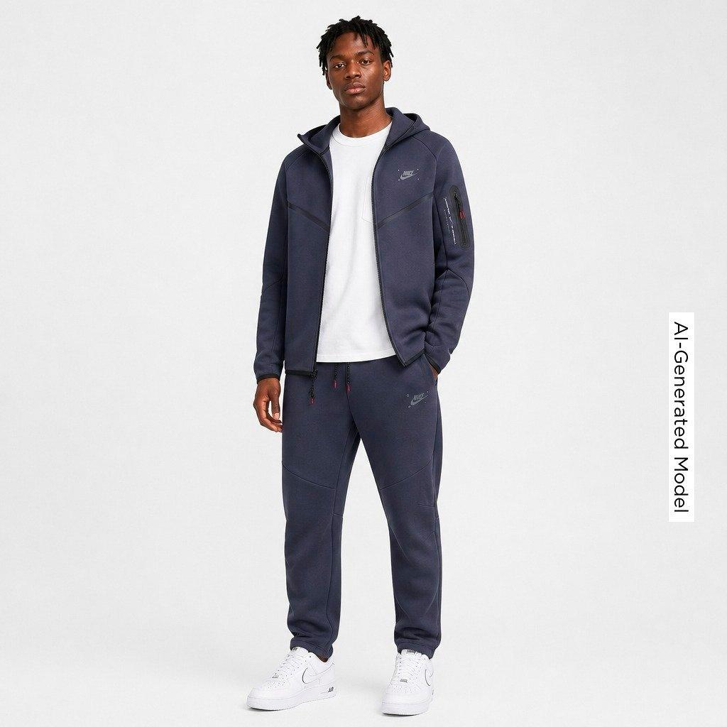 Men's Nike Tech Fleece Windrunner Graphic Full-Zip Hoodie