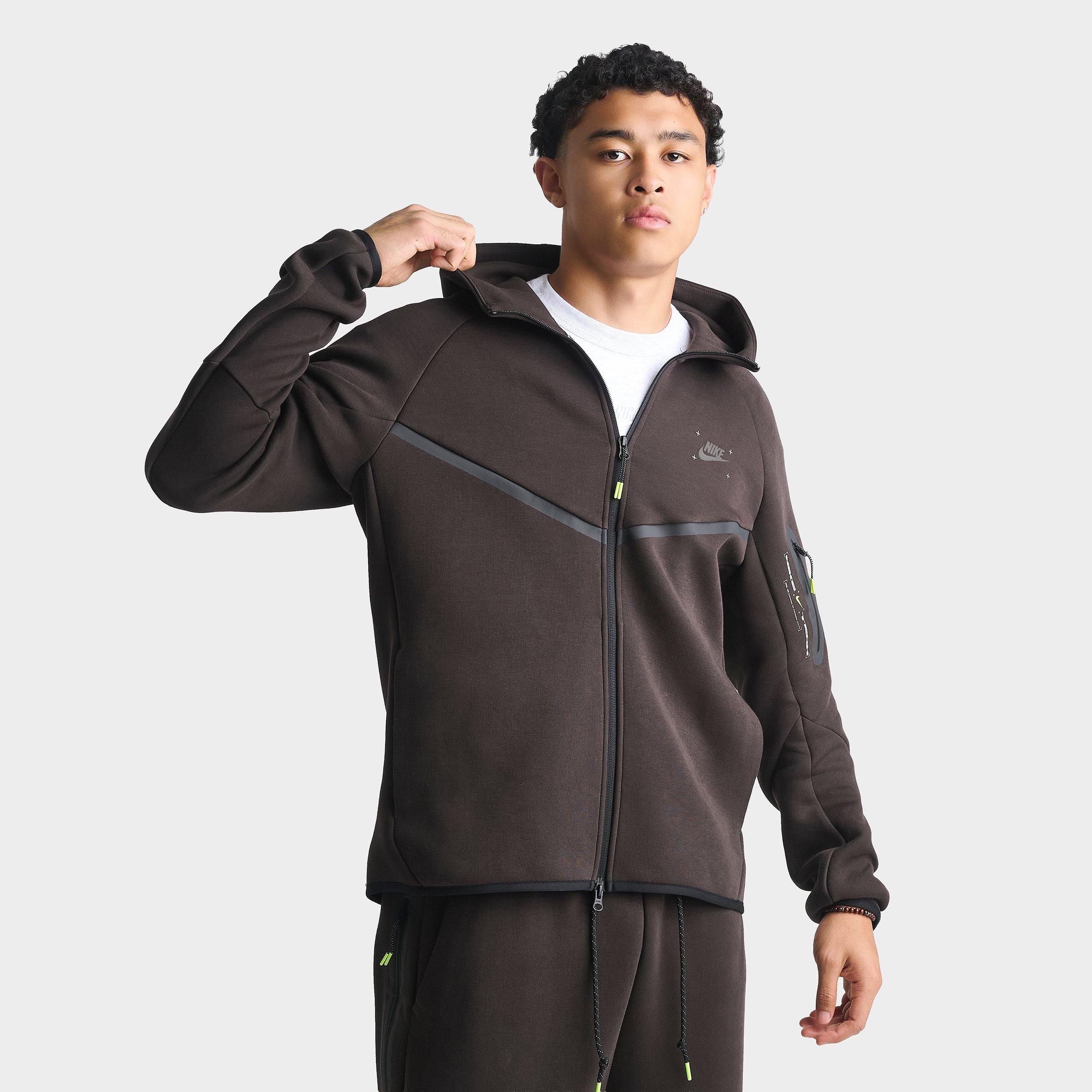 Men's Nike Tech Fleece Windrunner Graphic Full-Zip Hoodie | JD Sports
