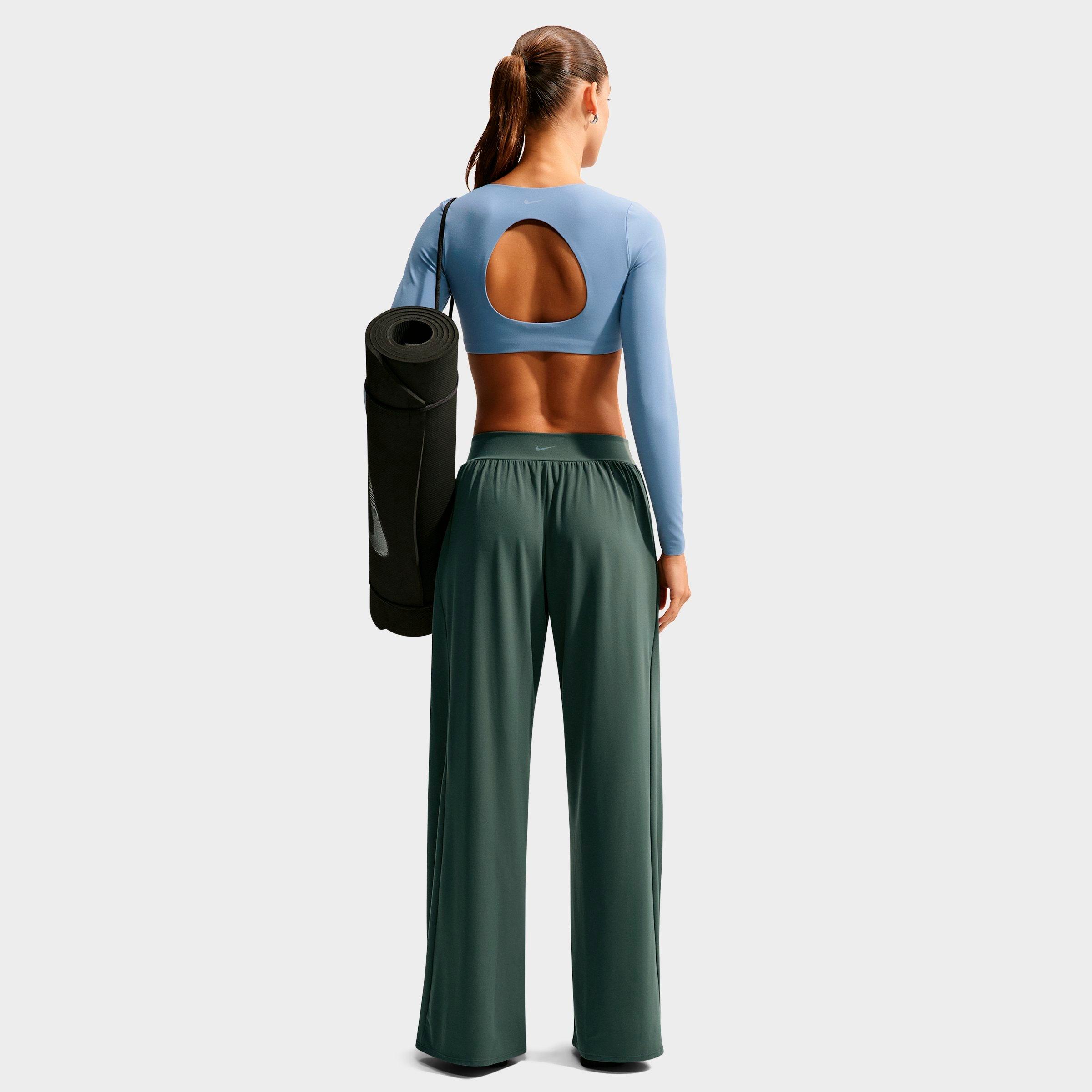 Women's Nike Zenvy Mid-Rise Wide-Leg Pants