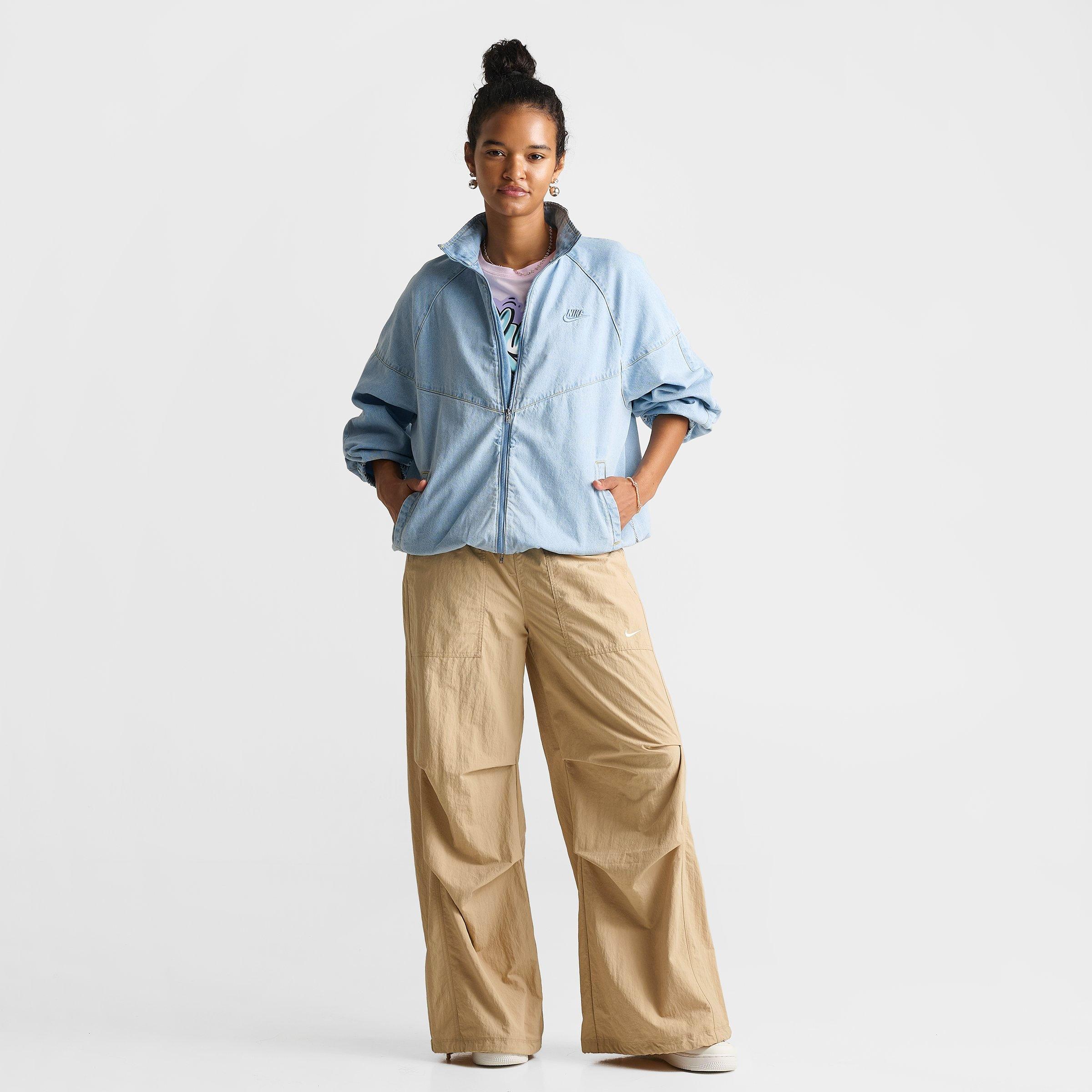 Women's Nike Windrunner Oversized Denim Jacket