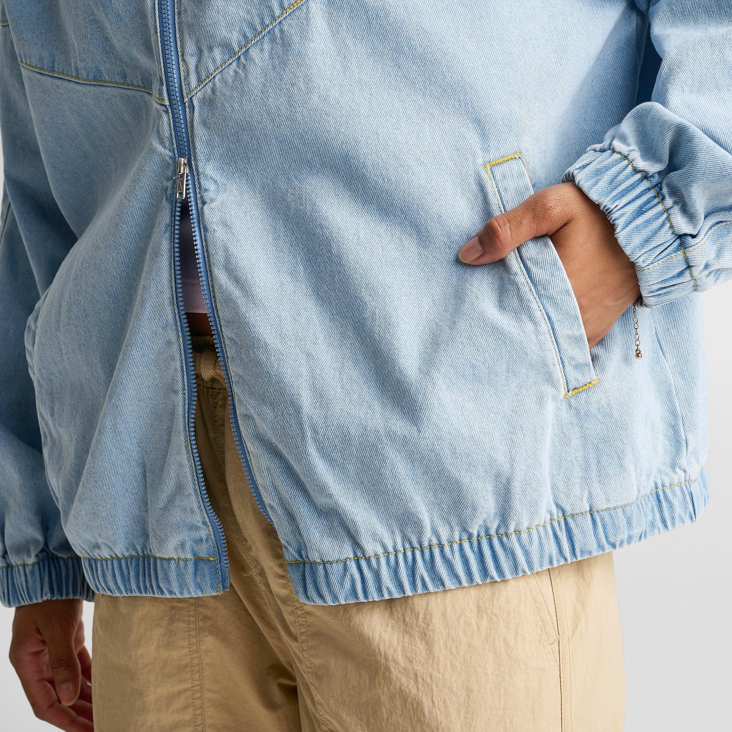 Women's Nike Windrunner Oversized Denim Jacket