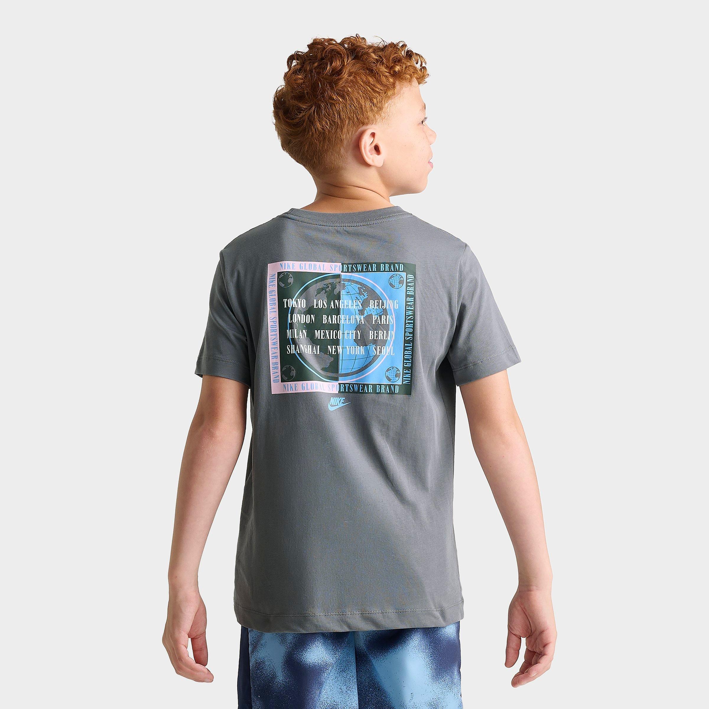 Big Kids' Nike Sportswear World T-Shirt