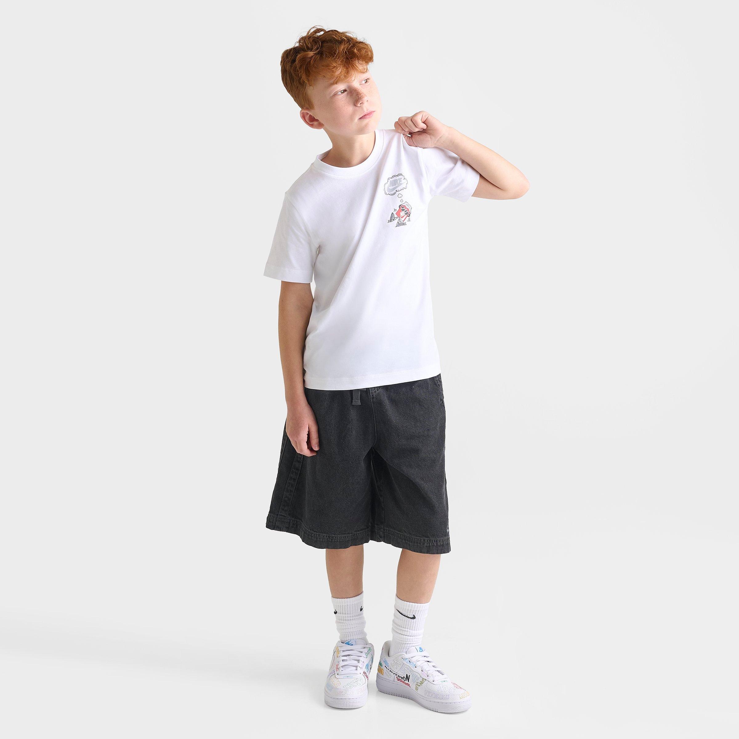 Big Kids' Nike Sportswear Boxy Thoughts T-Shirt