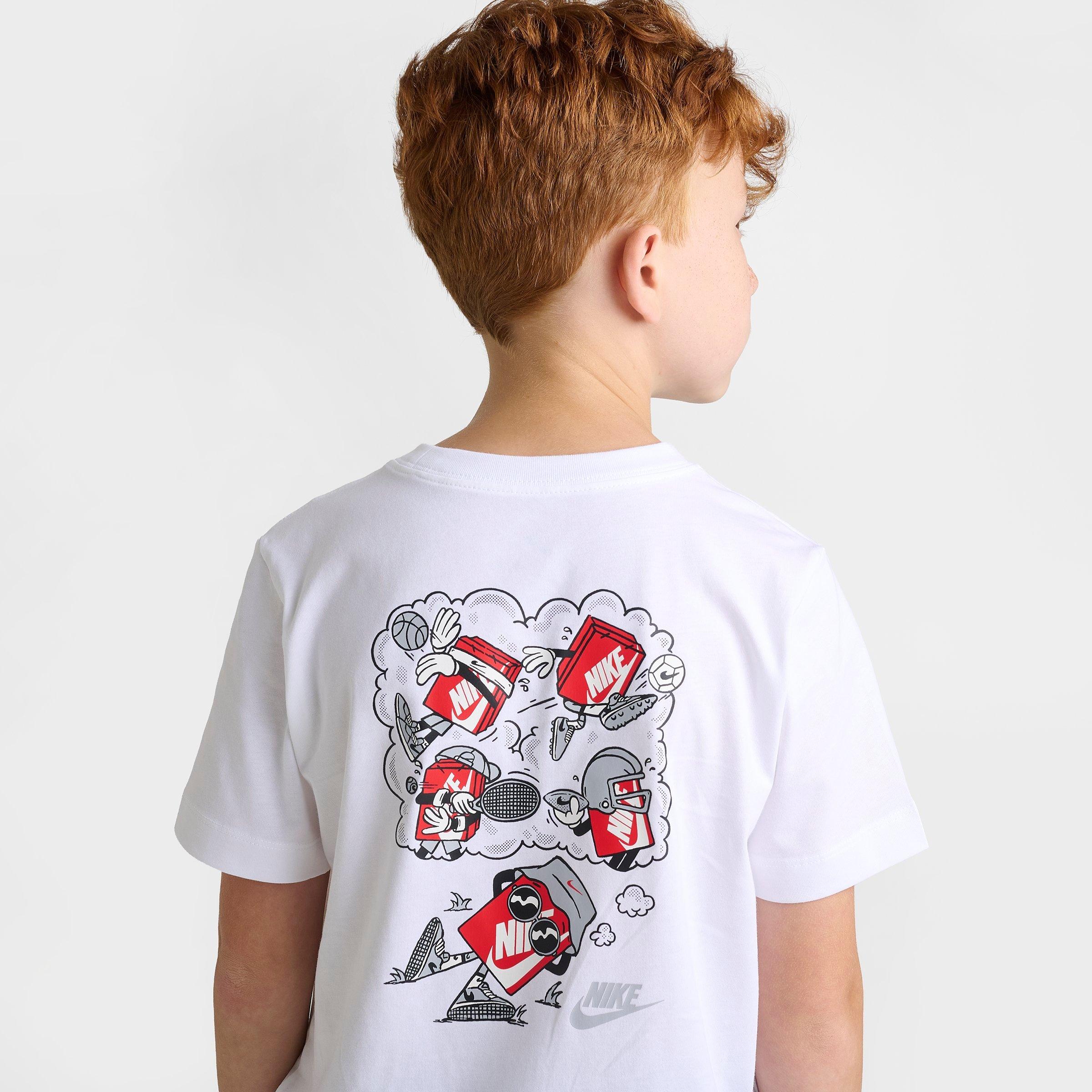 Big Kids' Nike Sportswear Boxy Thoughts T-Shirt