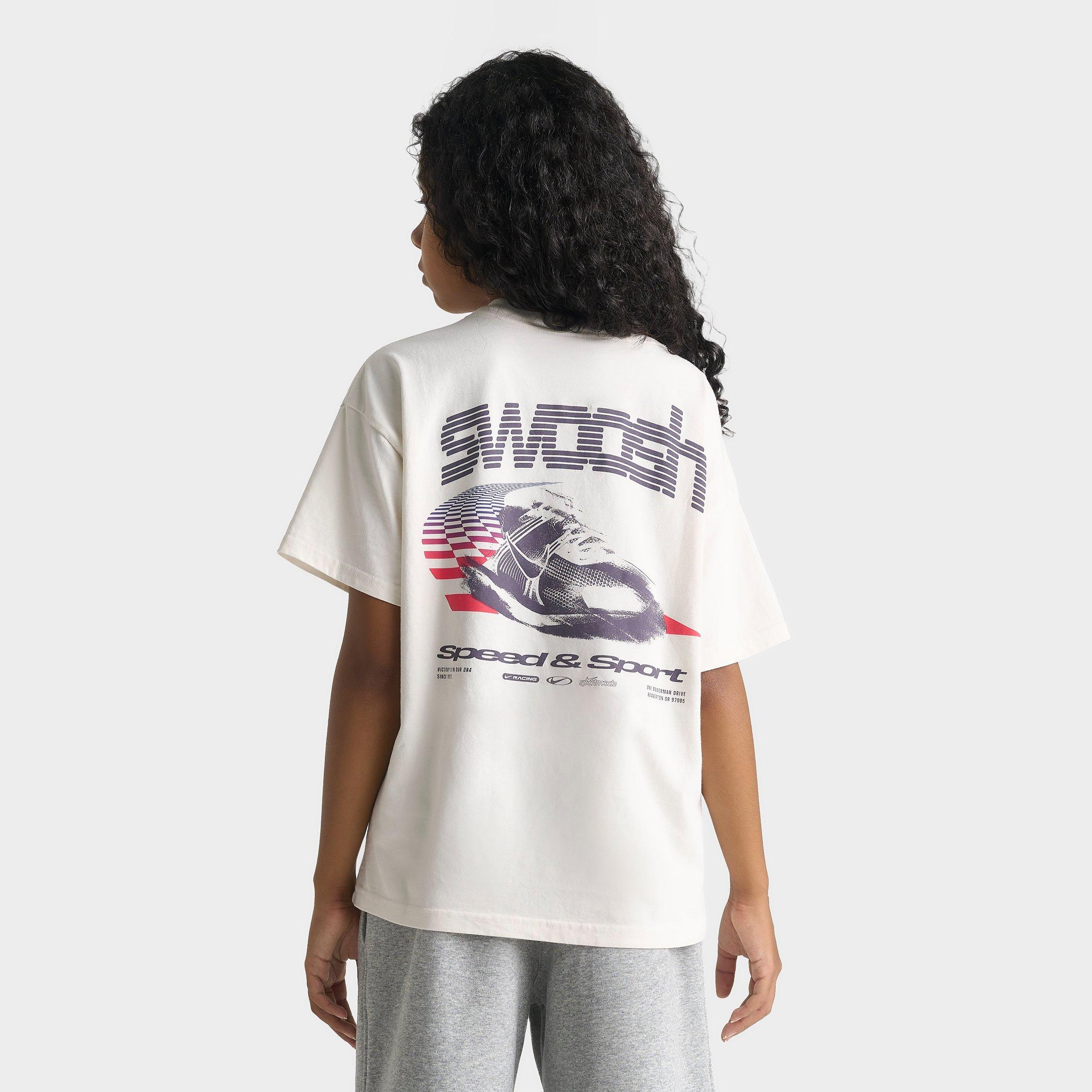 Big Kids' Nike Sportswear Swoosh Back Hit T-Shirt