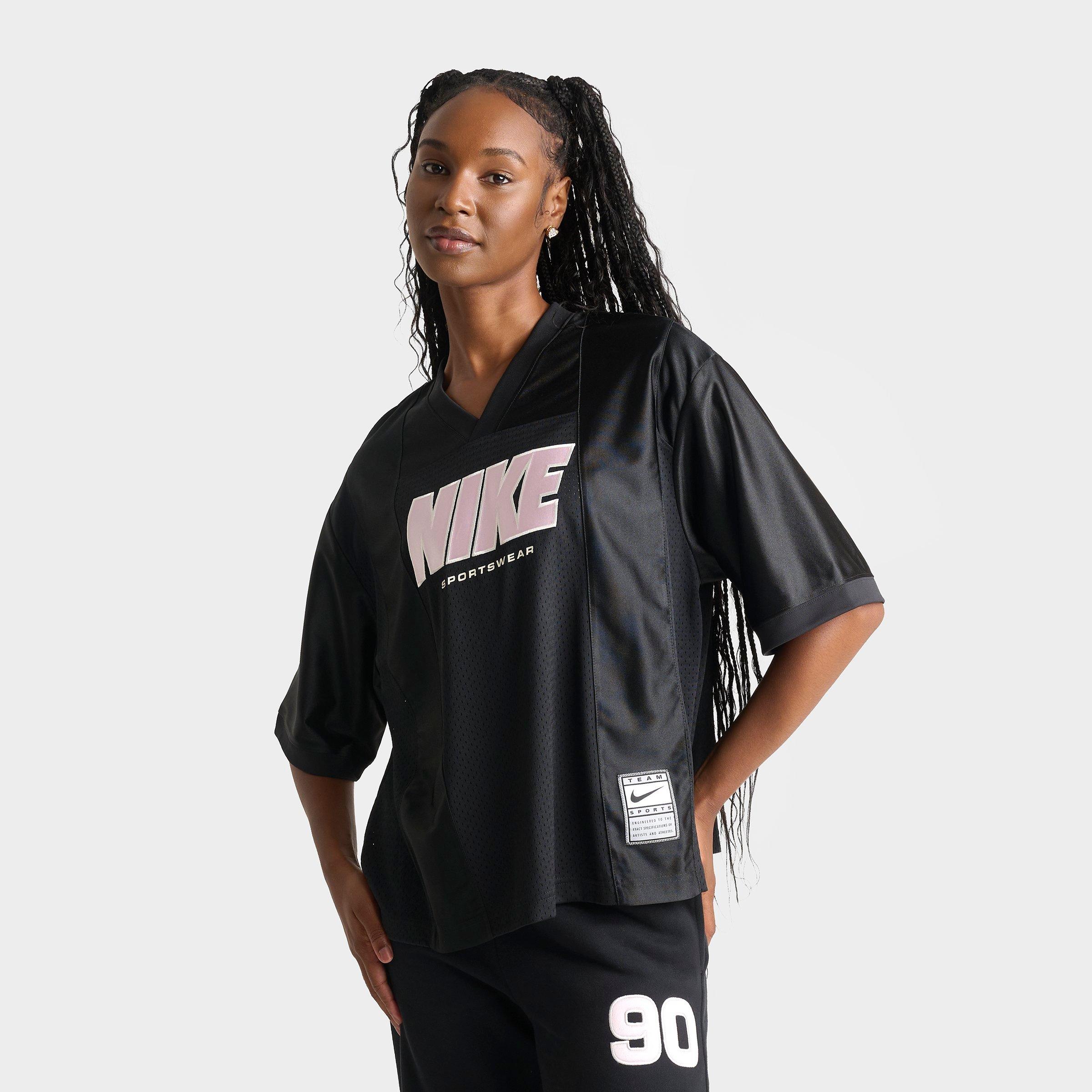 Women's Nike Sportswear Oversized Short-Sleeve Graphic Jersey | JD
