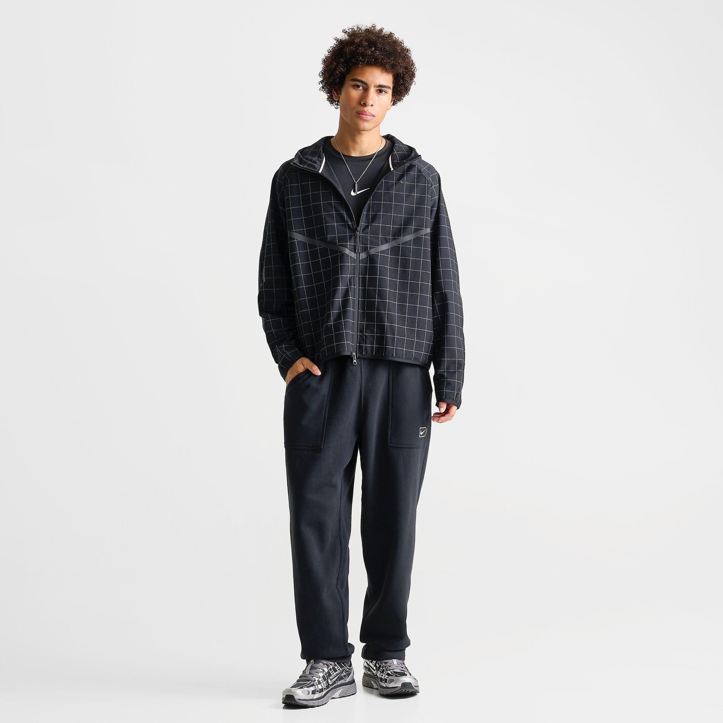 Men's Nike Dri-FIT Shori Knit Allover Print Loose Full-Zip Jacket