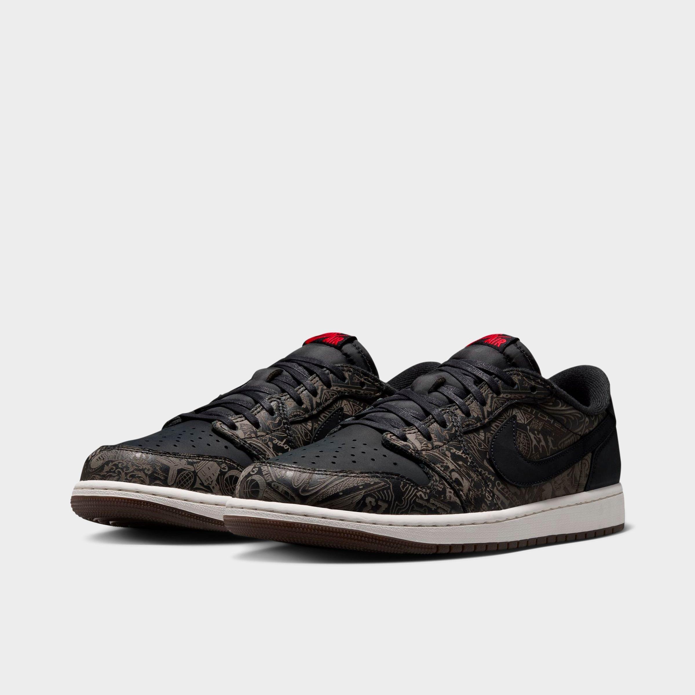 Men's Air Jordan Retro 1 Low OG SE Laser Casual Shoes