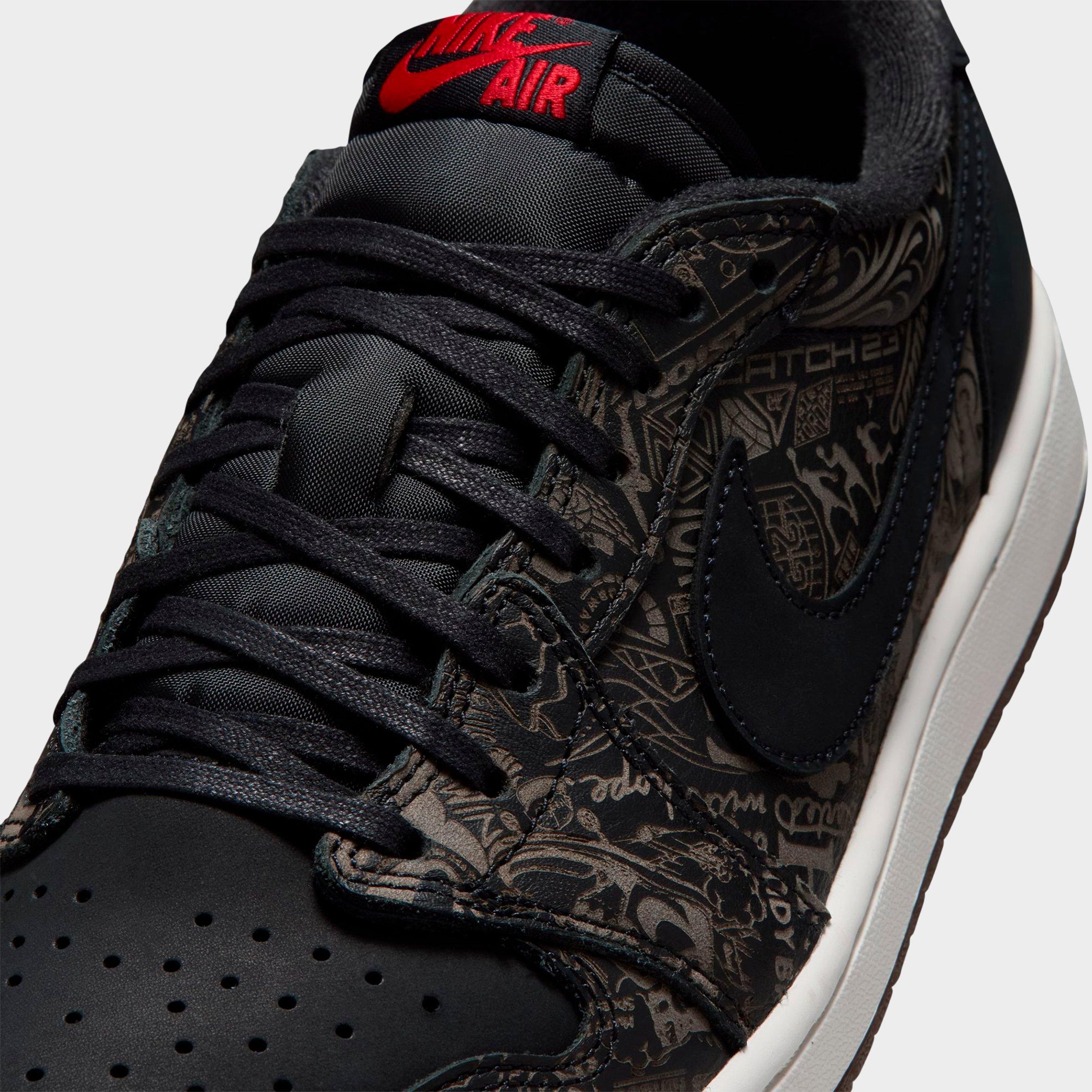 Men's Air Jordan Retro 1 Low OG SE Laser Casual Shoes