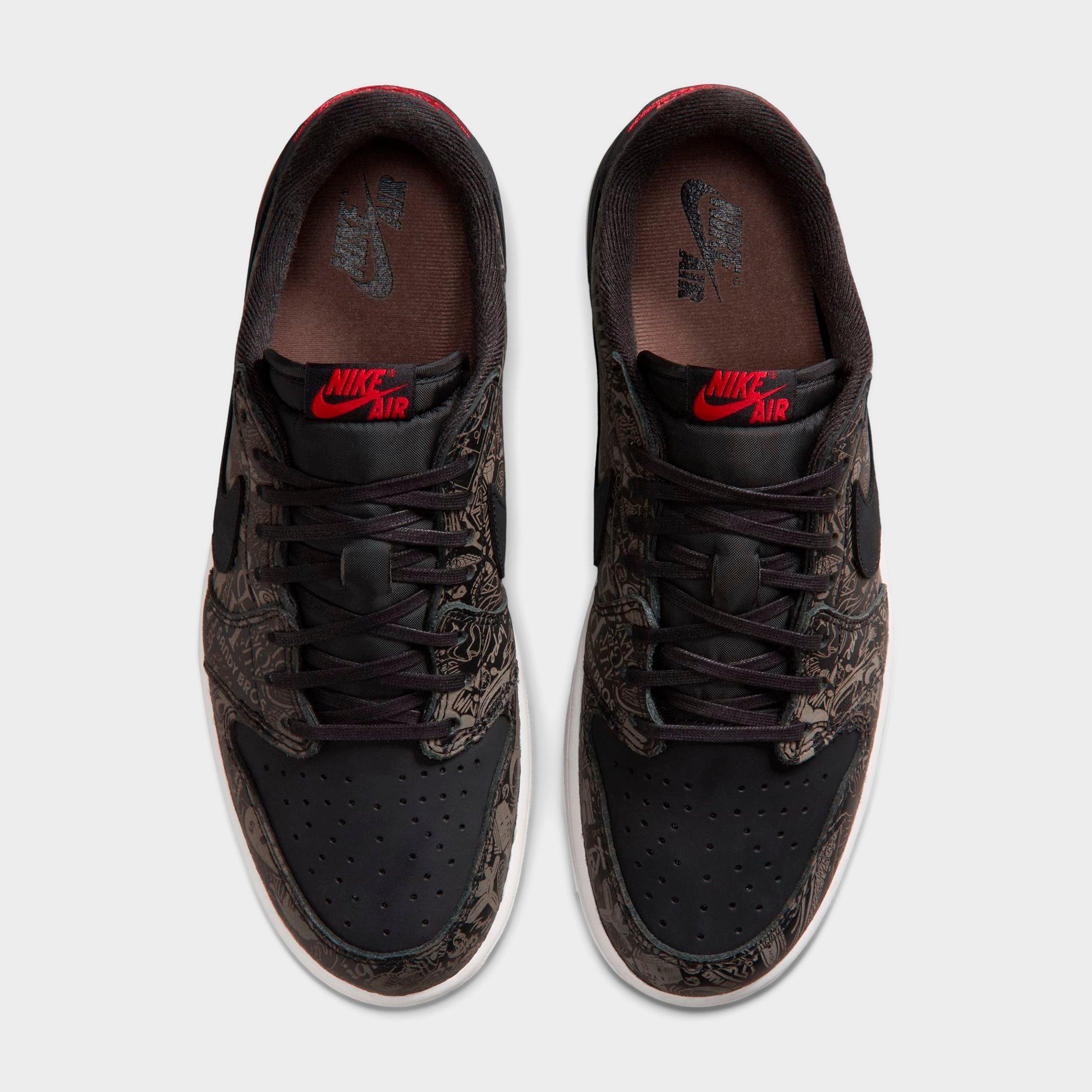 Men's Air Jordan Retro 1 Low OG SE Laser Casual Shoes