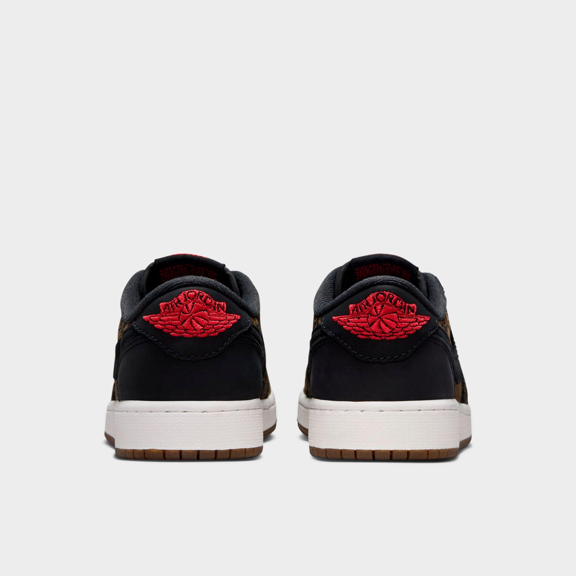 Big Kids' Air Jordan Retro 1 Low OG SE Laser Casual Shoes
