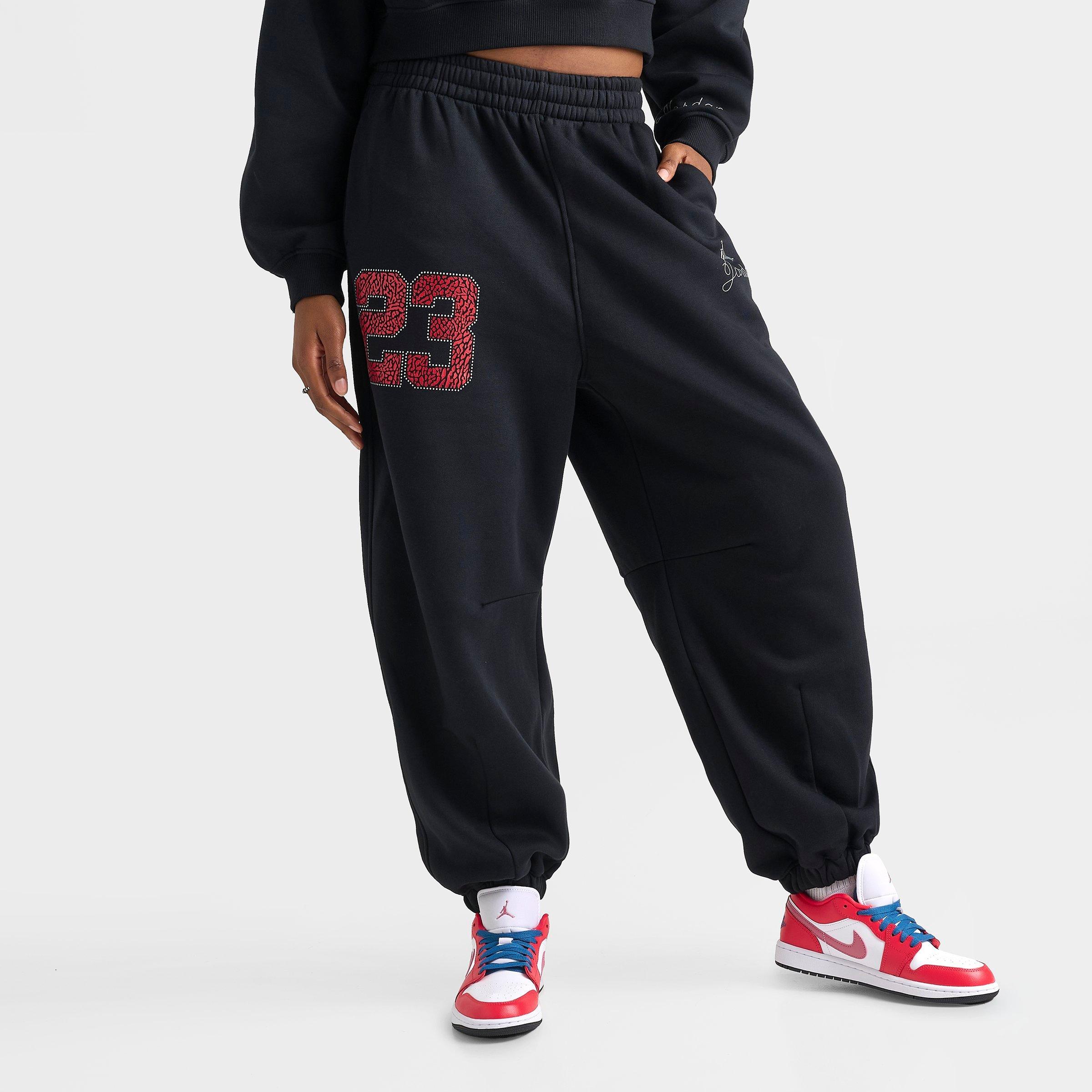 Women's Jordan Brooklyn Fleece Gel Logo Pants