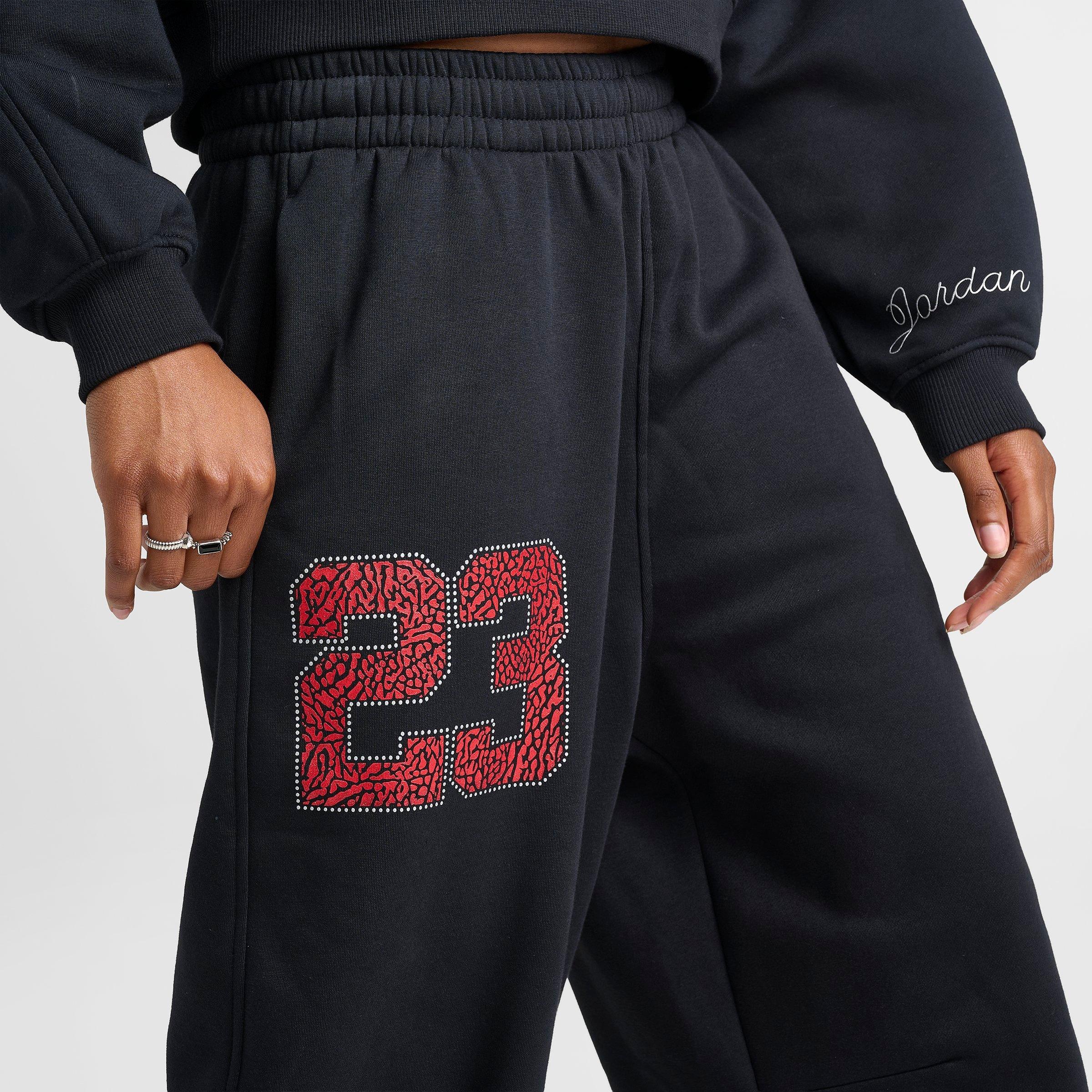 Women's Jordan Brooklyn Fleece Gel Logo Pants