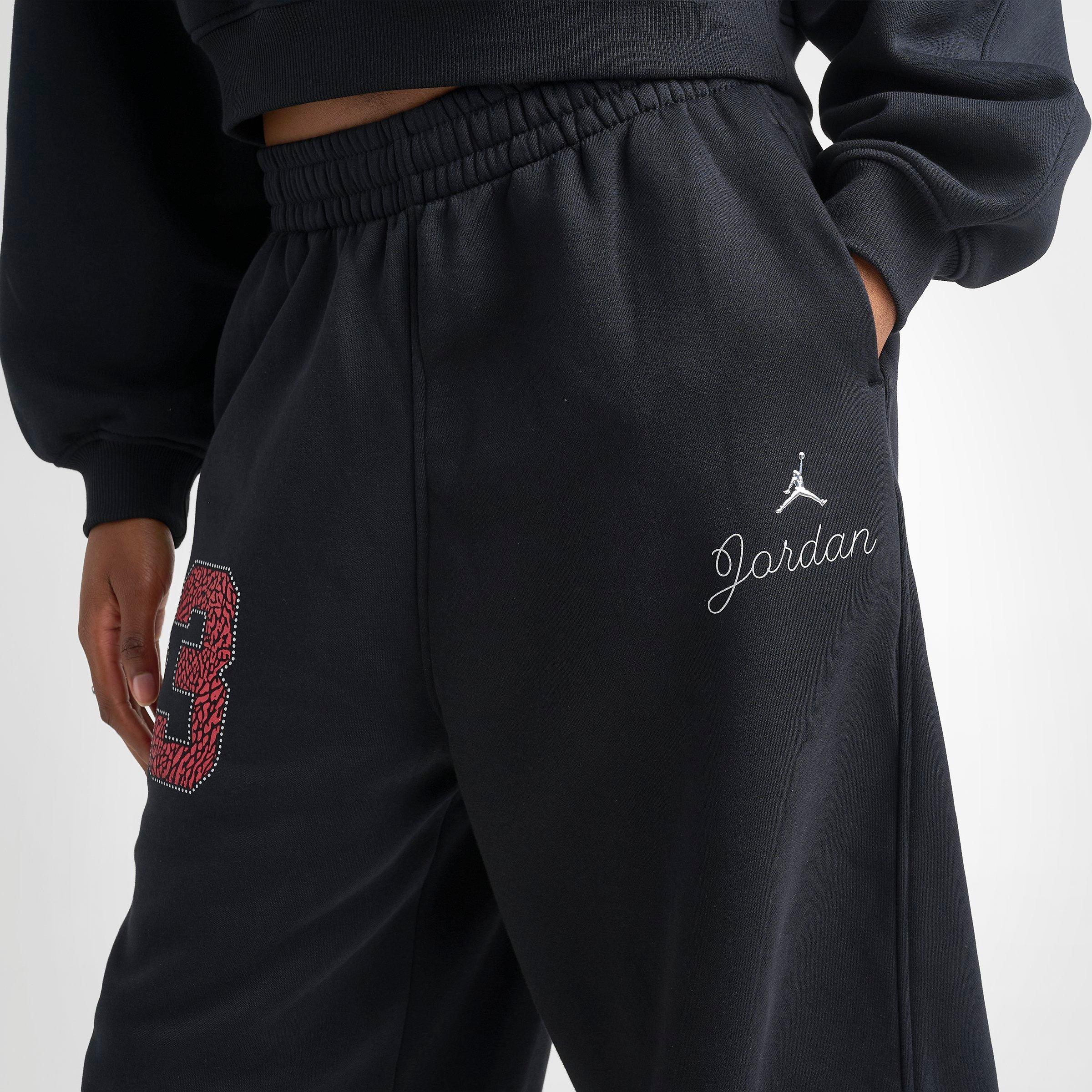 Women's Jordan Brooklyn Fleece Gel Logo Pants
