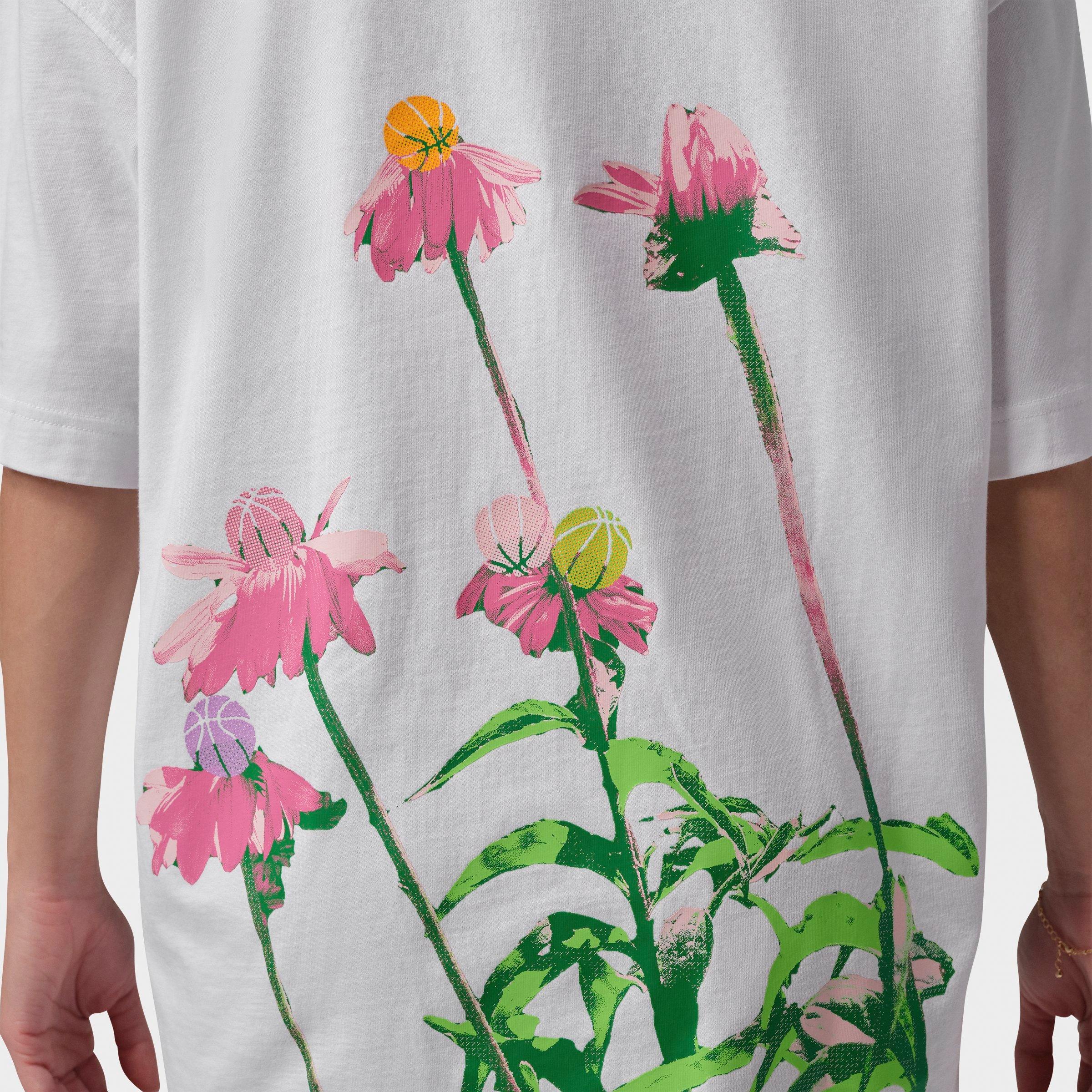 Women's Jordan Floral Loose-Fit T-Shirt