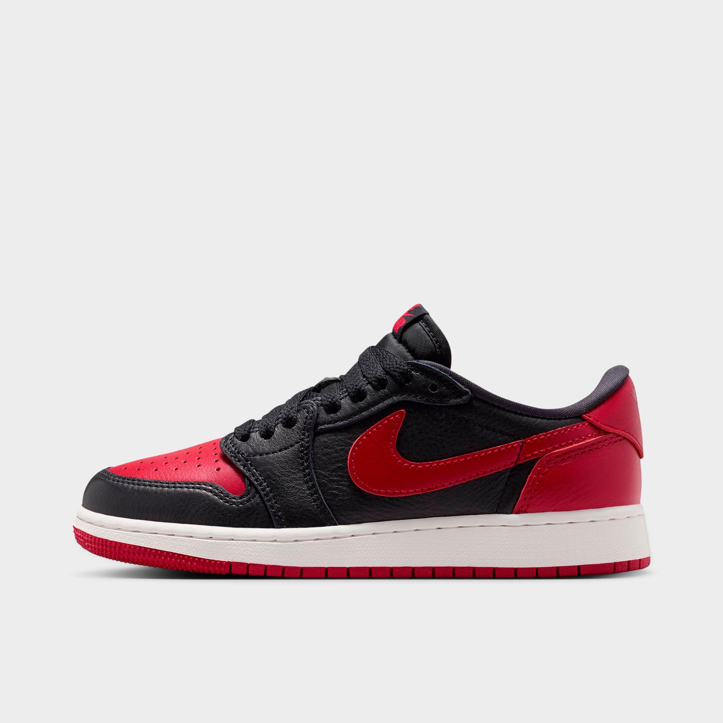 Big Kids' Air Jordan Retro 1 Low OG Casual Shoes