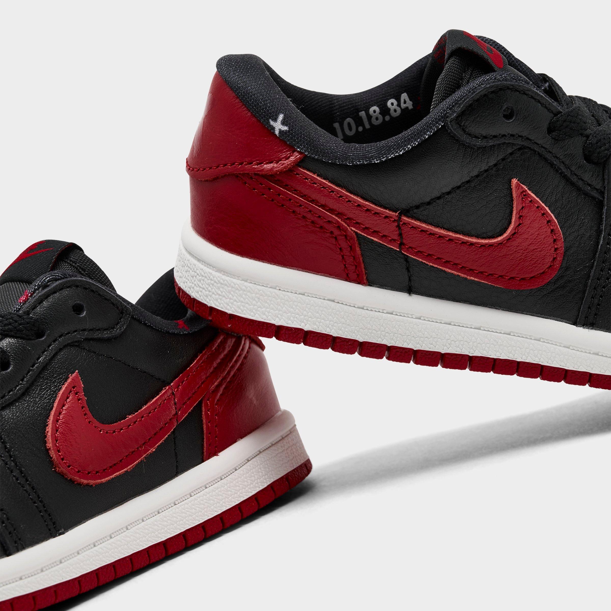 Kids' Toddler Air Jordan Retro 1 Low OG Casual Shoes