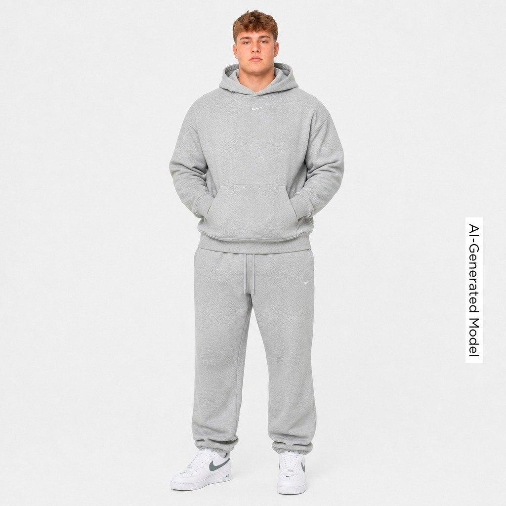 Men's Nike Solo Swoosh Cuffed Sweatpants