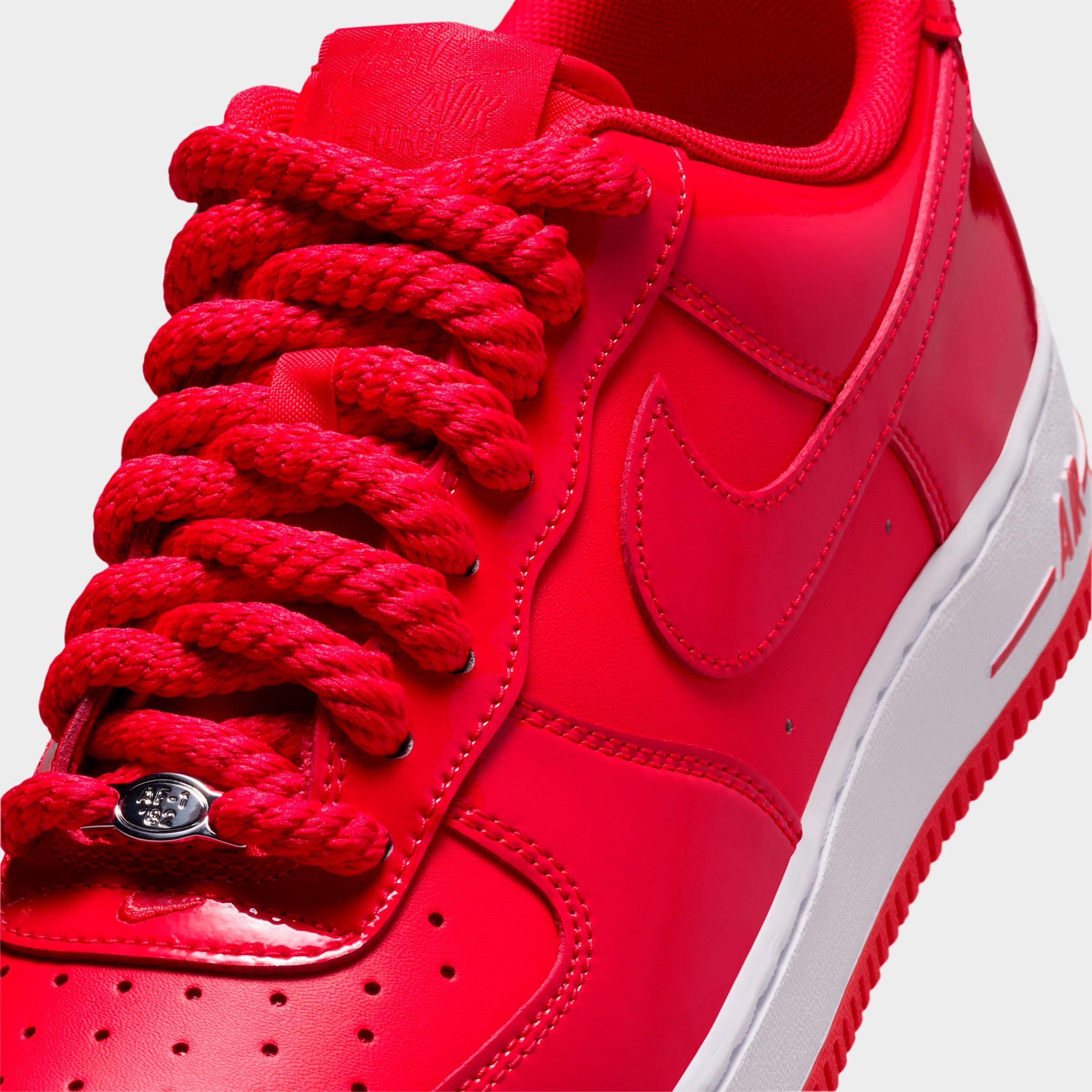 Men's Nike Air Force 1 '07 Patent Leather Casual Shoes