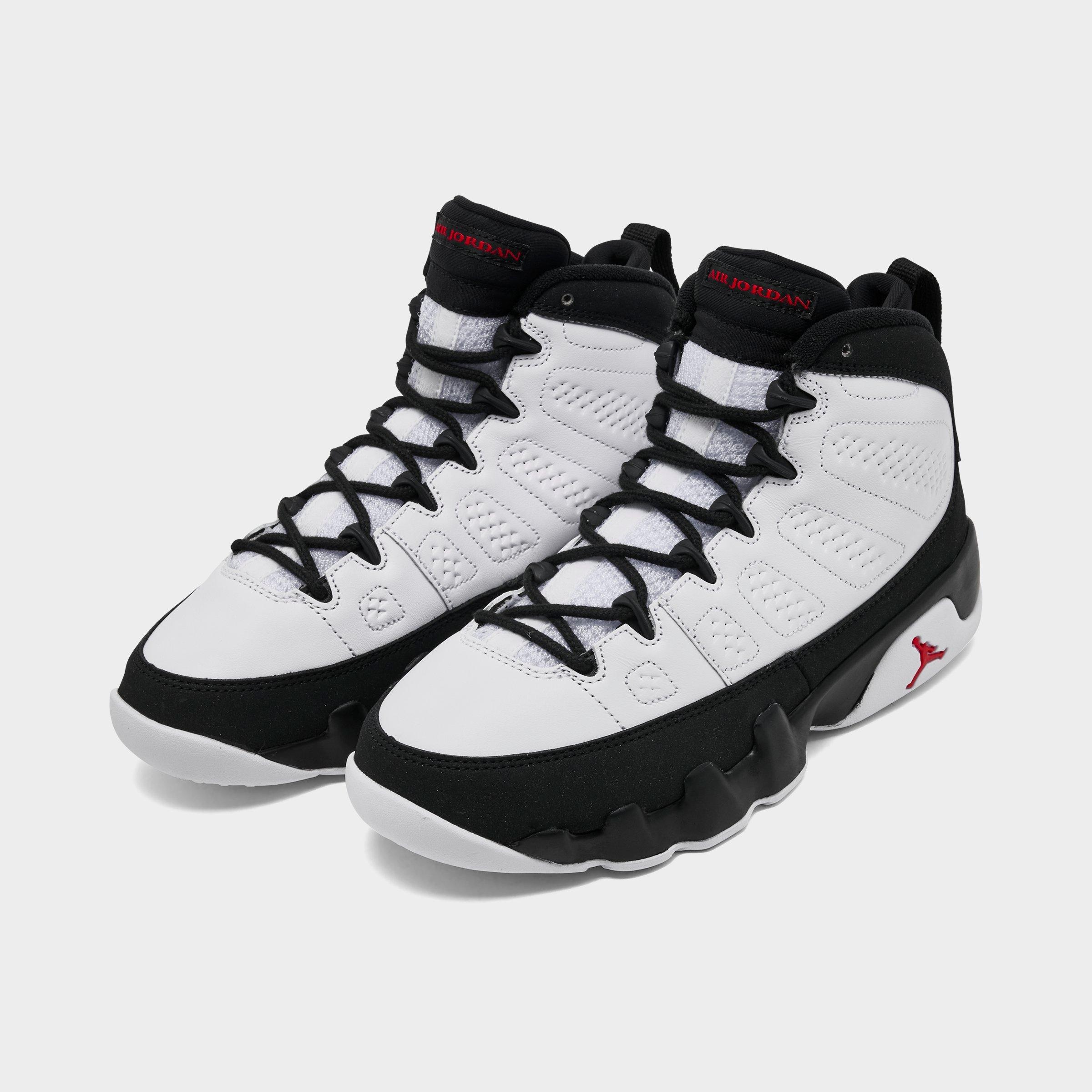 Big Kids' Air Jordan Retro 9 Basketball Shoes