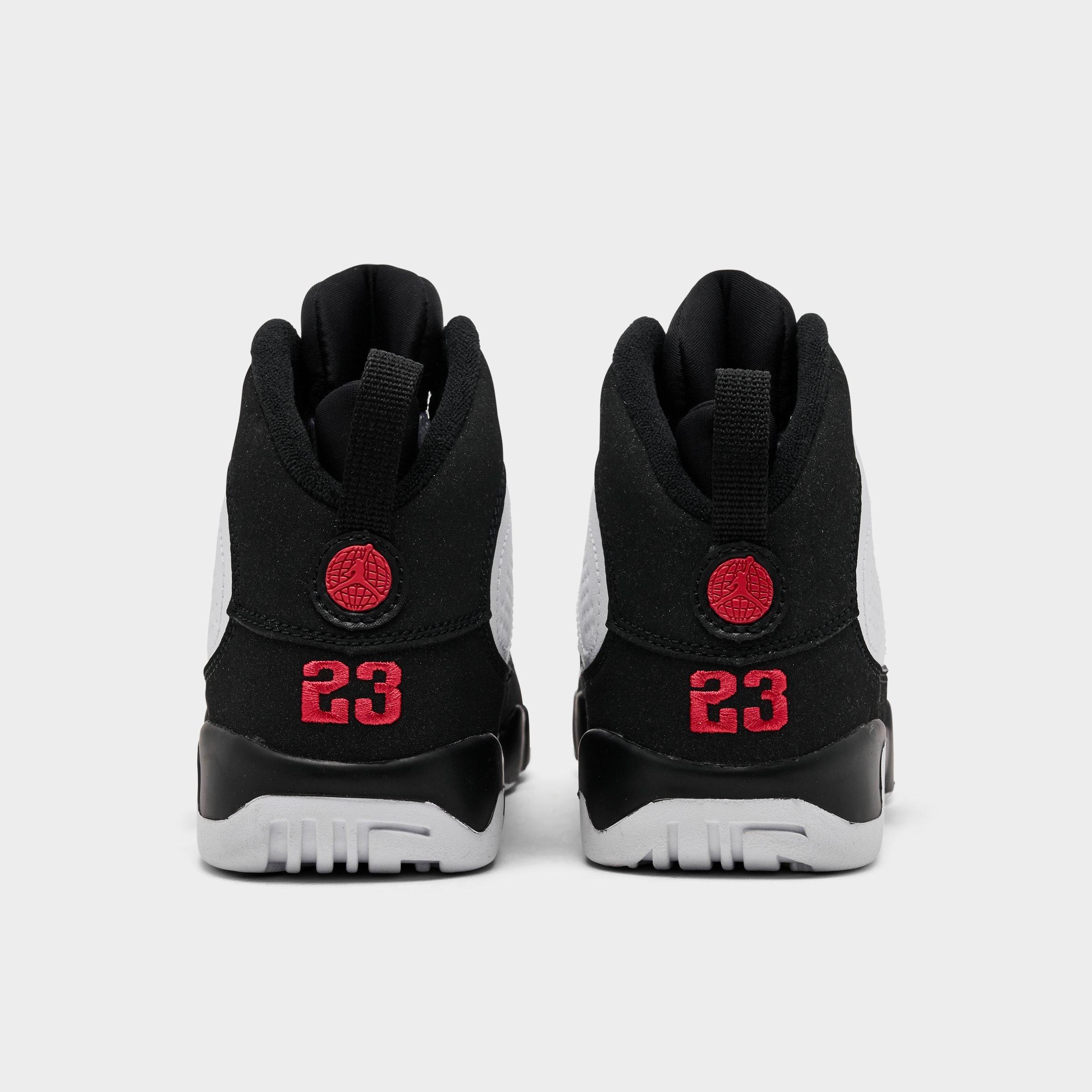 Little Kids' Air Jordan Retro 9 Basketball Shoes