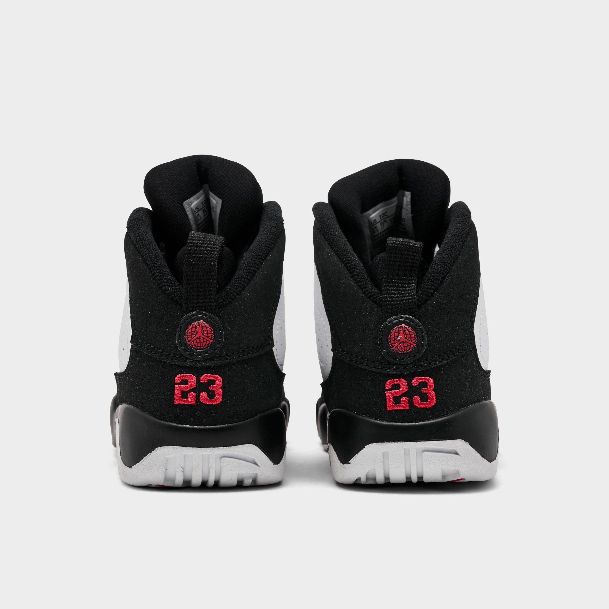 Kids' Toddler Air Jordan Retro 9 Basketball Shoes